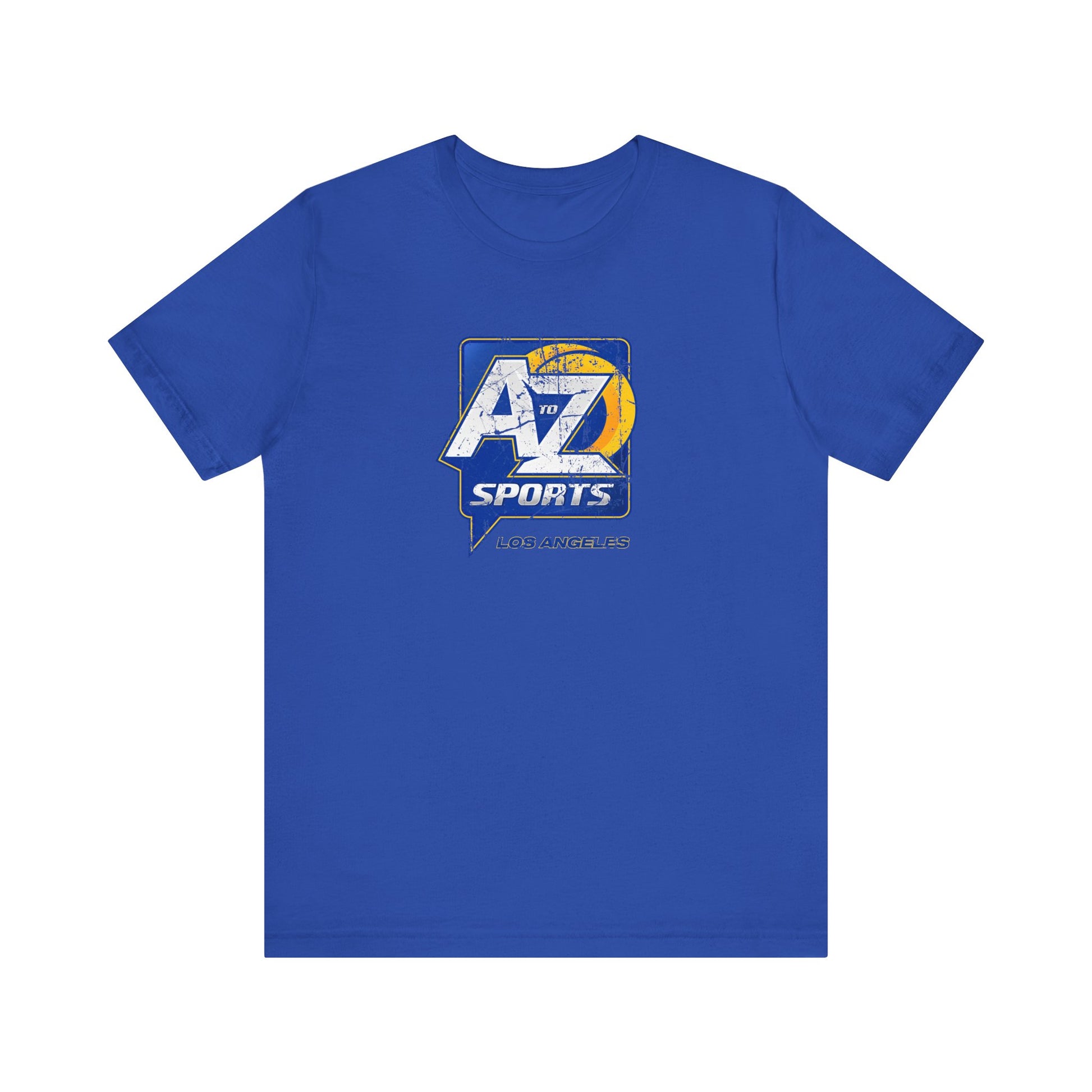 A to Z Sports Rams Distressed T-Shirt