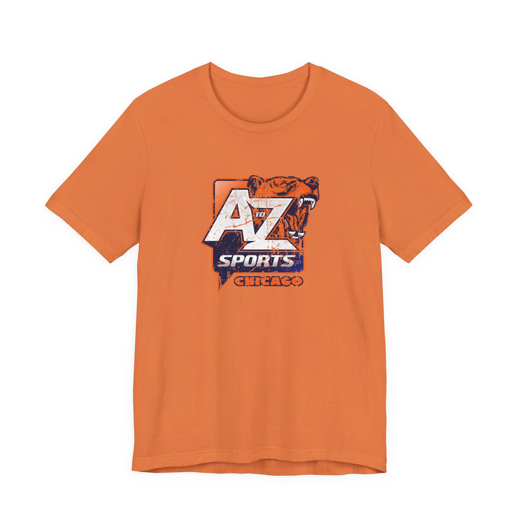 A to Z Sports Bears Distressed T-Shirt