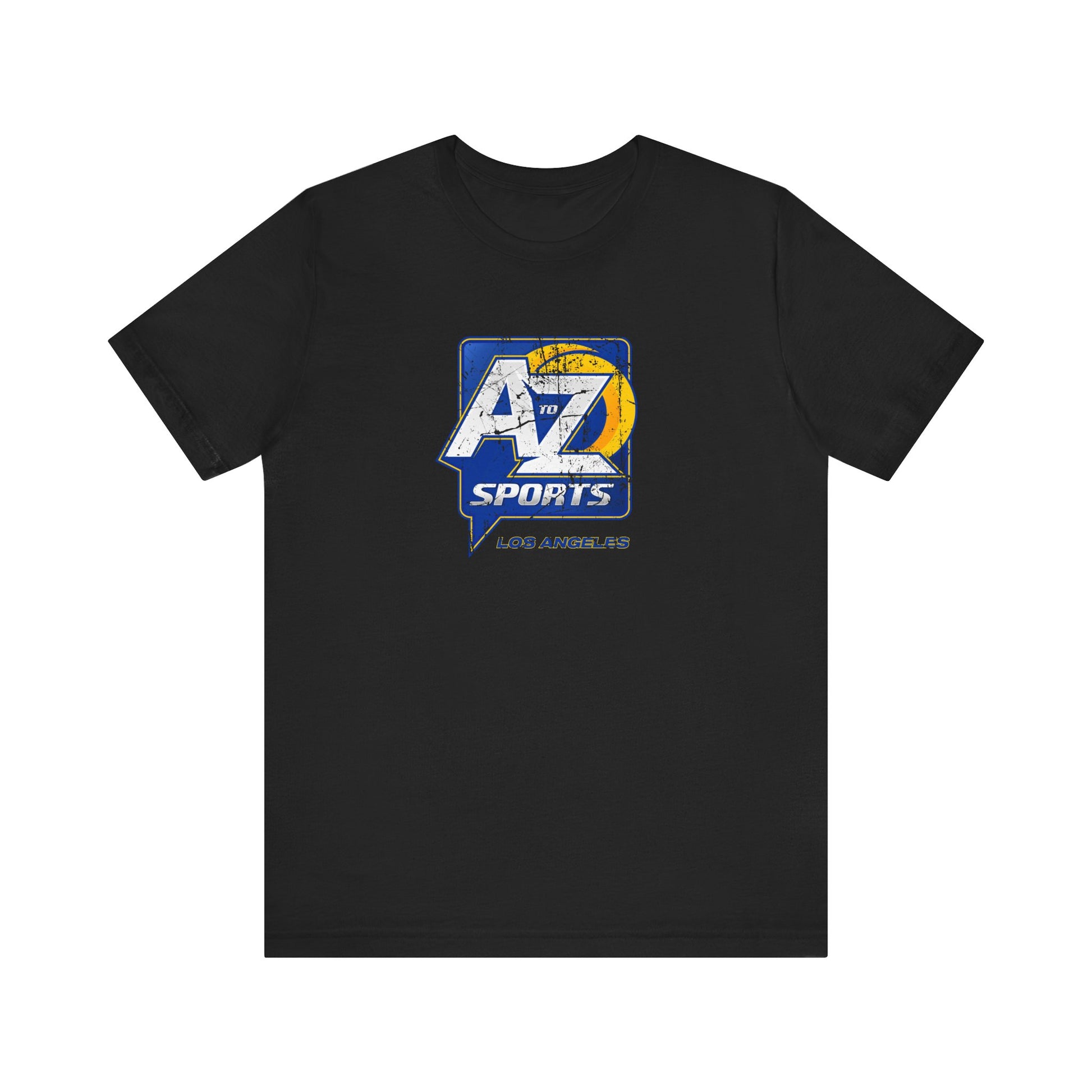 A to Z Sports Rams Distressed T-Shirt