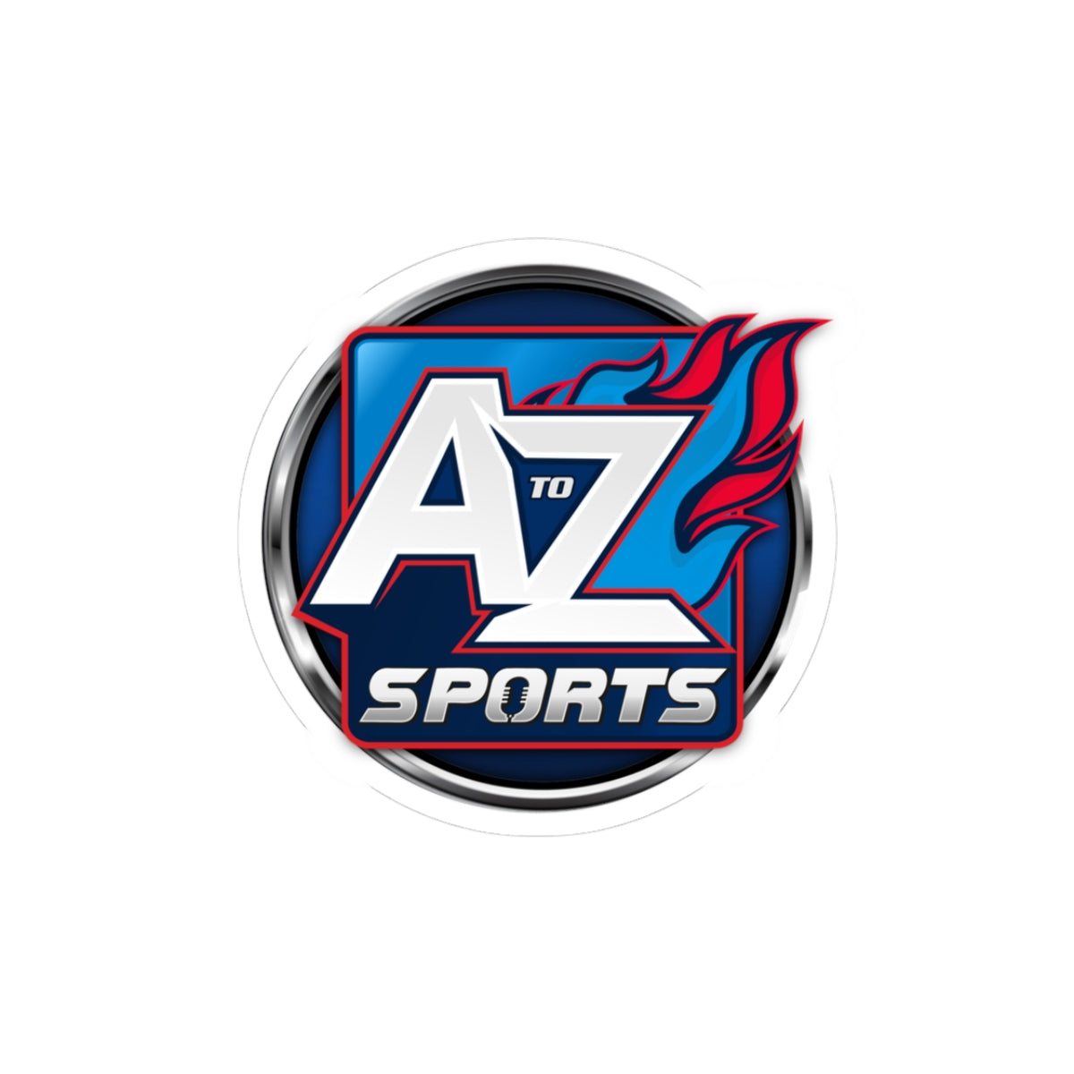 A to Z Sports Nashville Logo Sticker