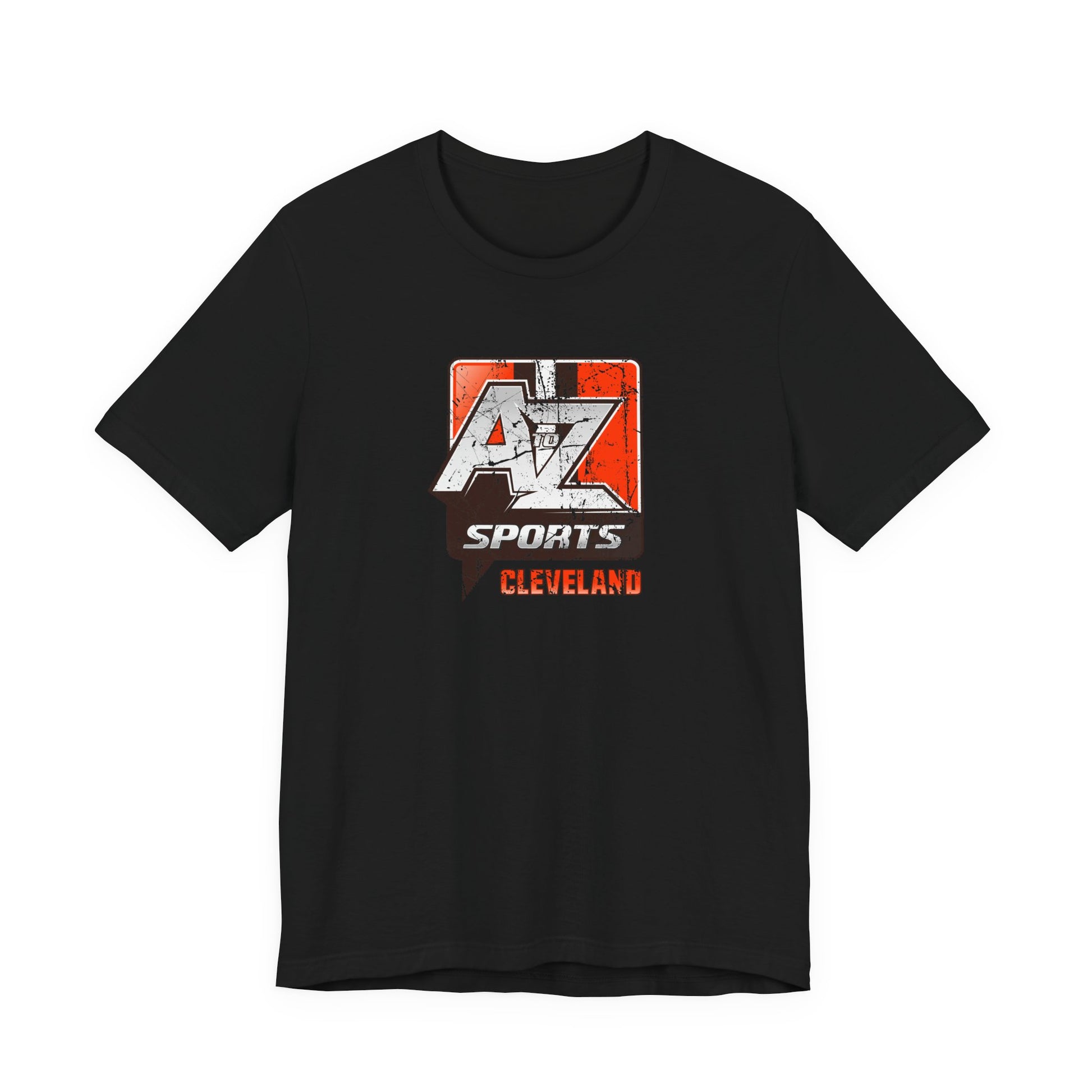 A to Z Sports Browns Distressed T-Shirt