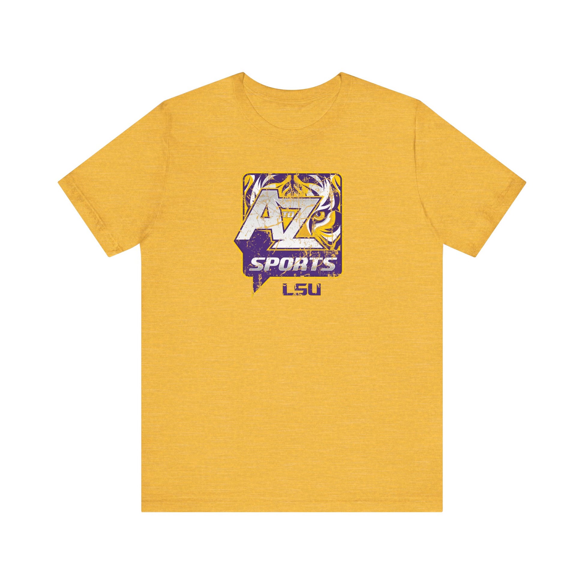 A to Z Sports LSU Distressed T-Shirt