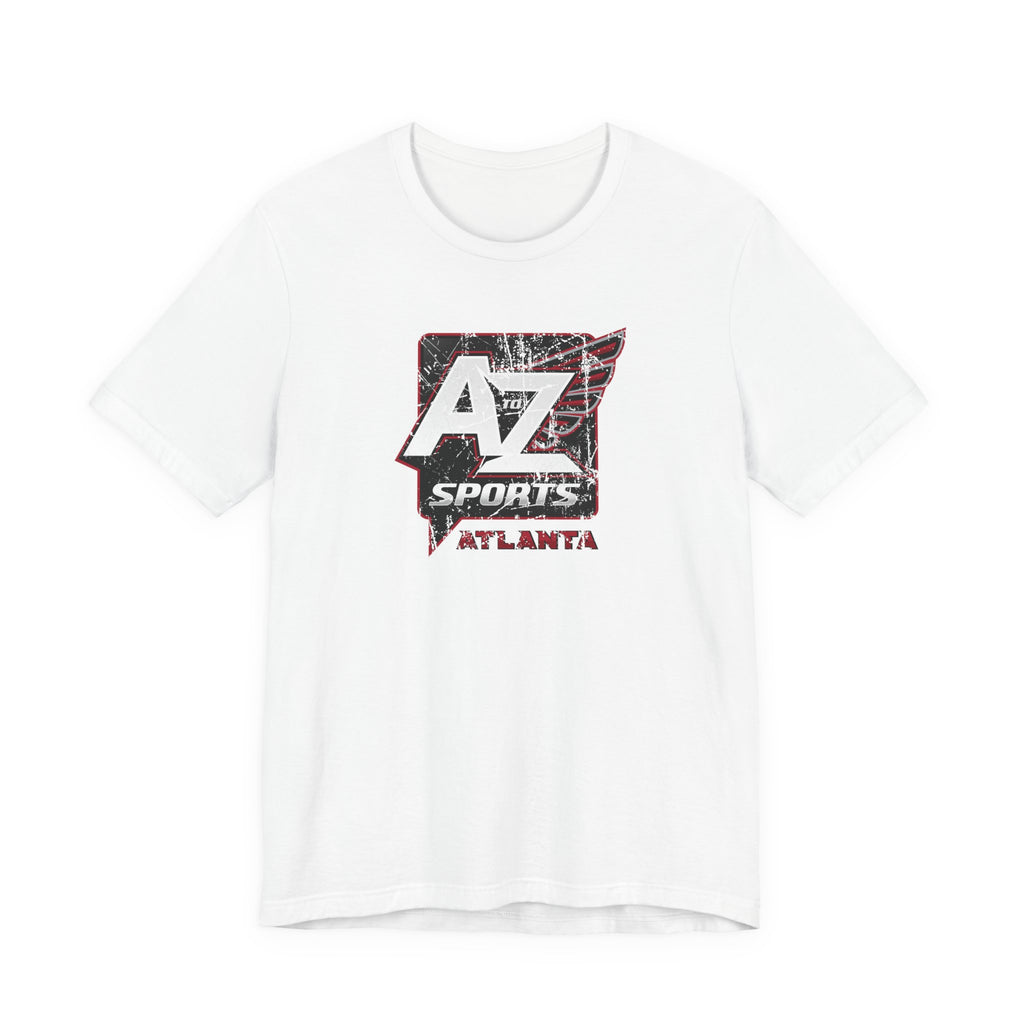A to Z Sports Falcons Distressed Pocket T-Shirt