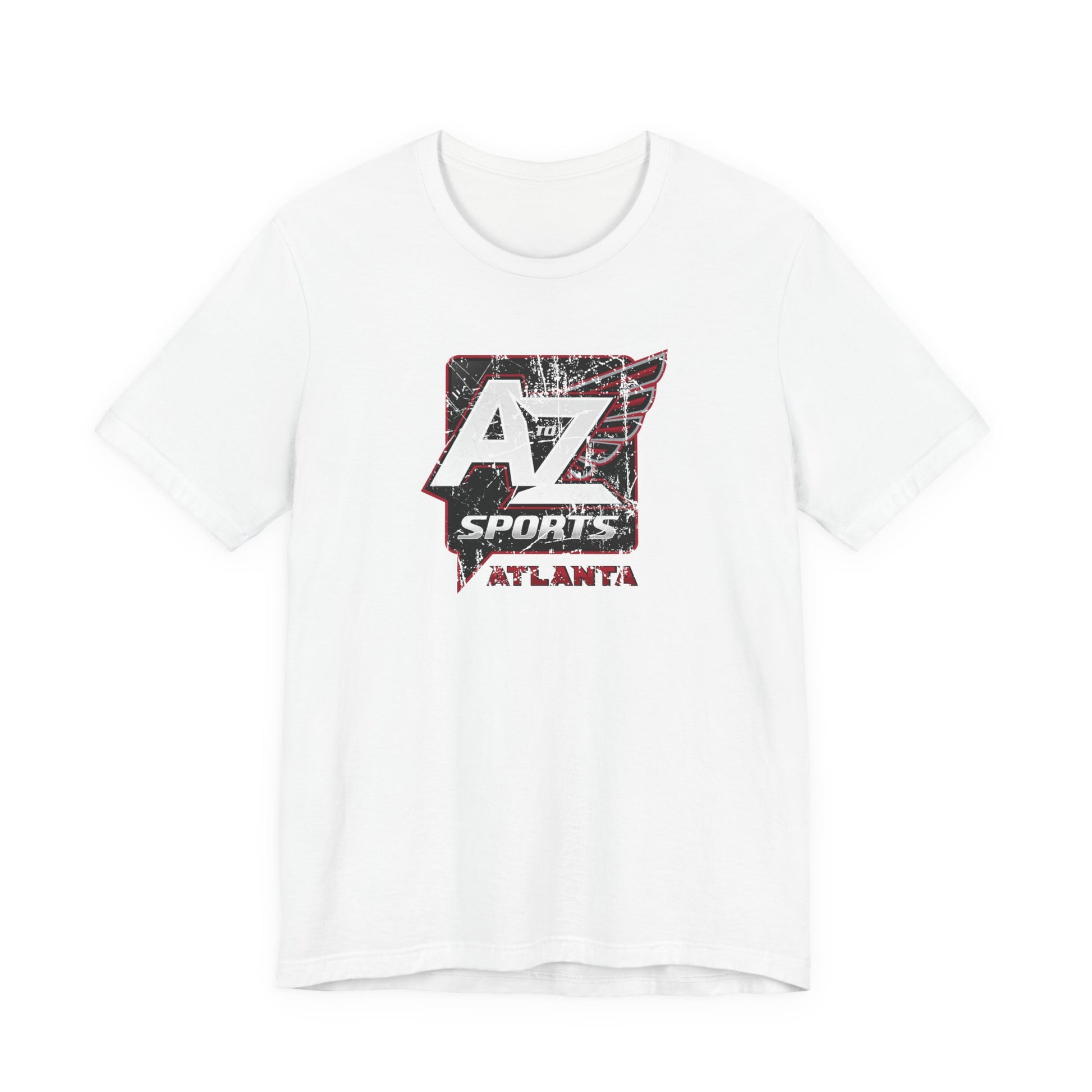 A to Z Sports Falcons Distressed Pocket T-Shirt