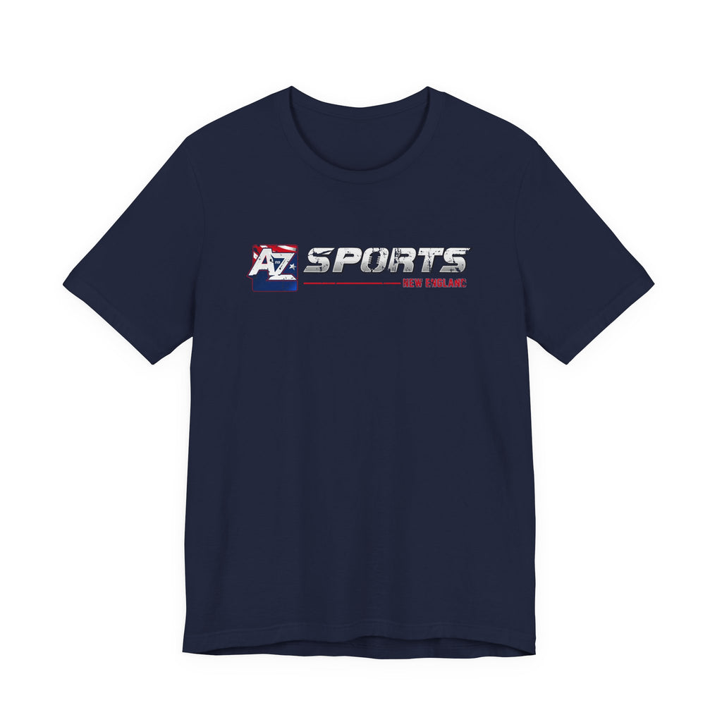 A to Z Sports Patriots Distressed Horizontal T-Shirt