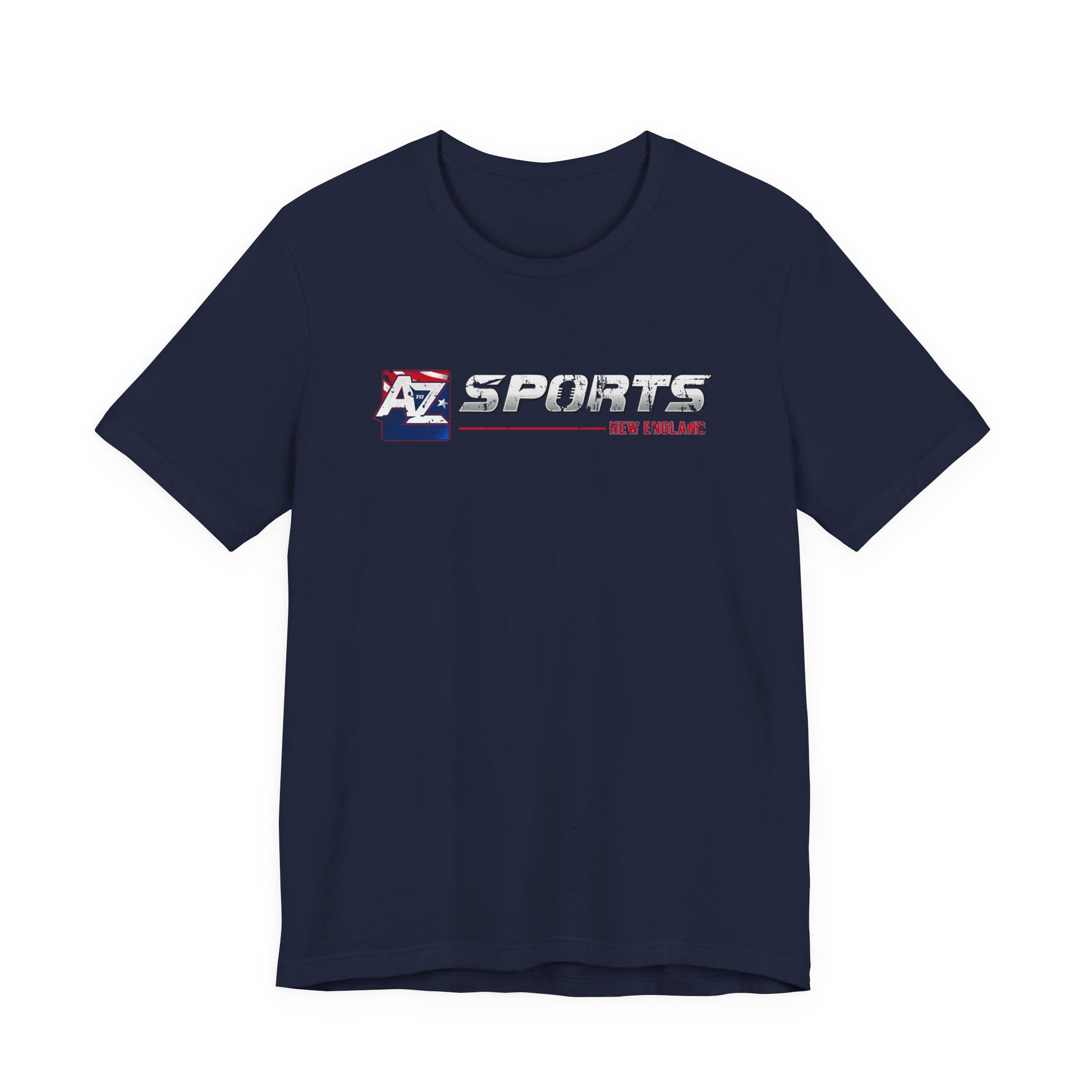 A to Z Sports Patriots Distressed Horizontal T-Shirt