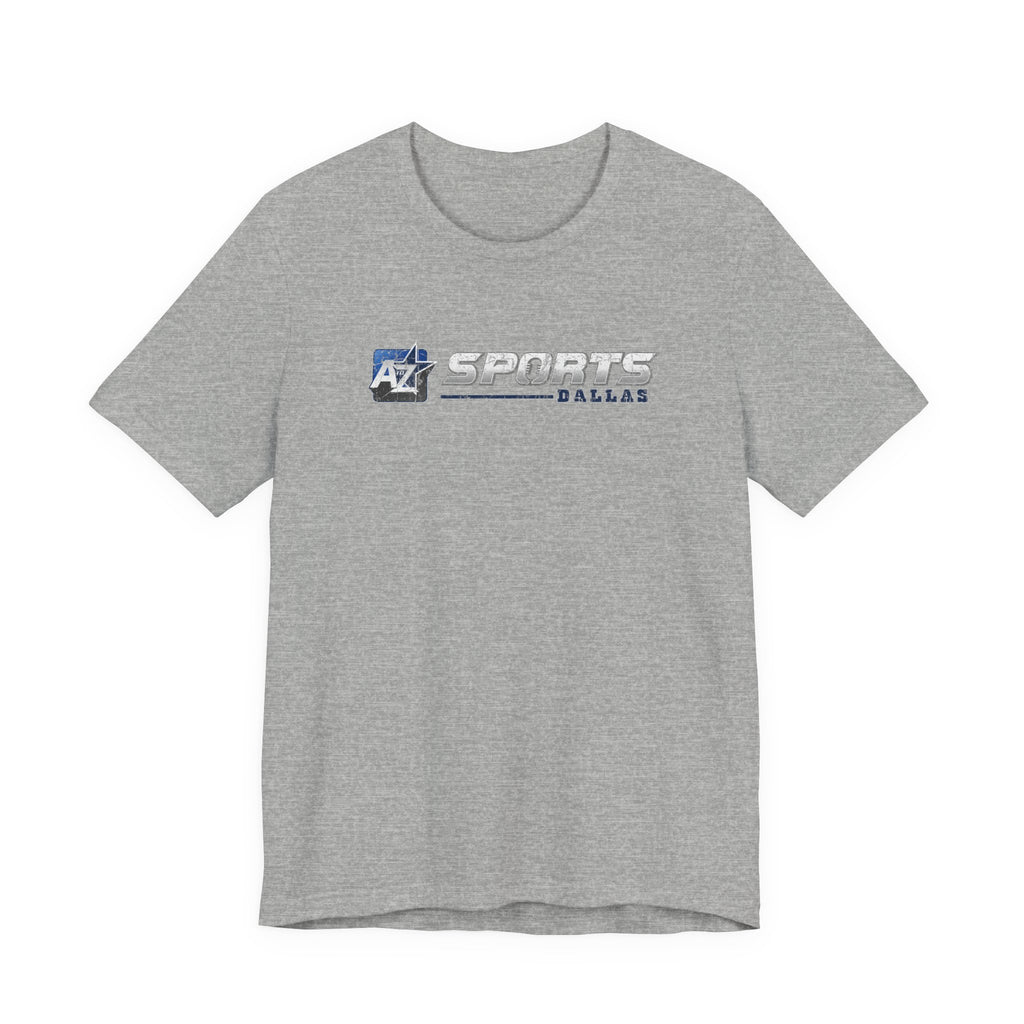 A to Z Sports Dallas Distressed Horizontal T-Shirt