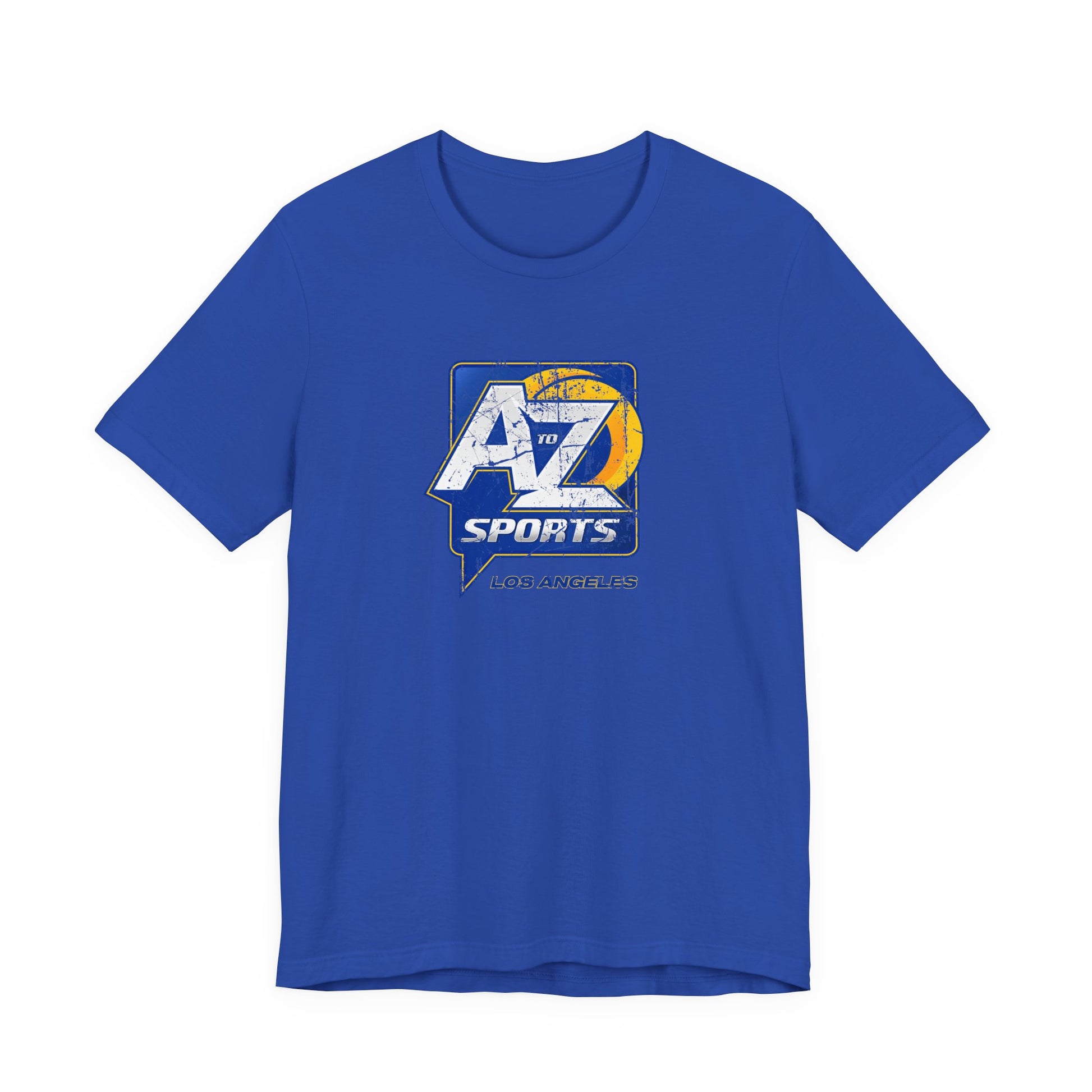 A to Z Sports Rams Distressed T-Shirt