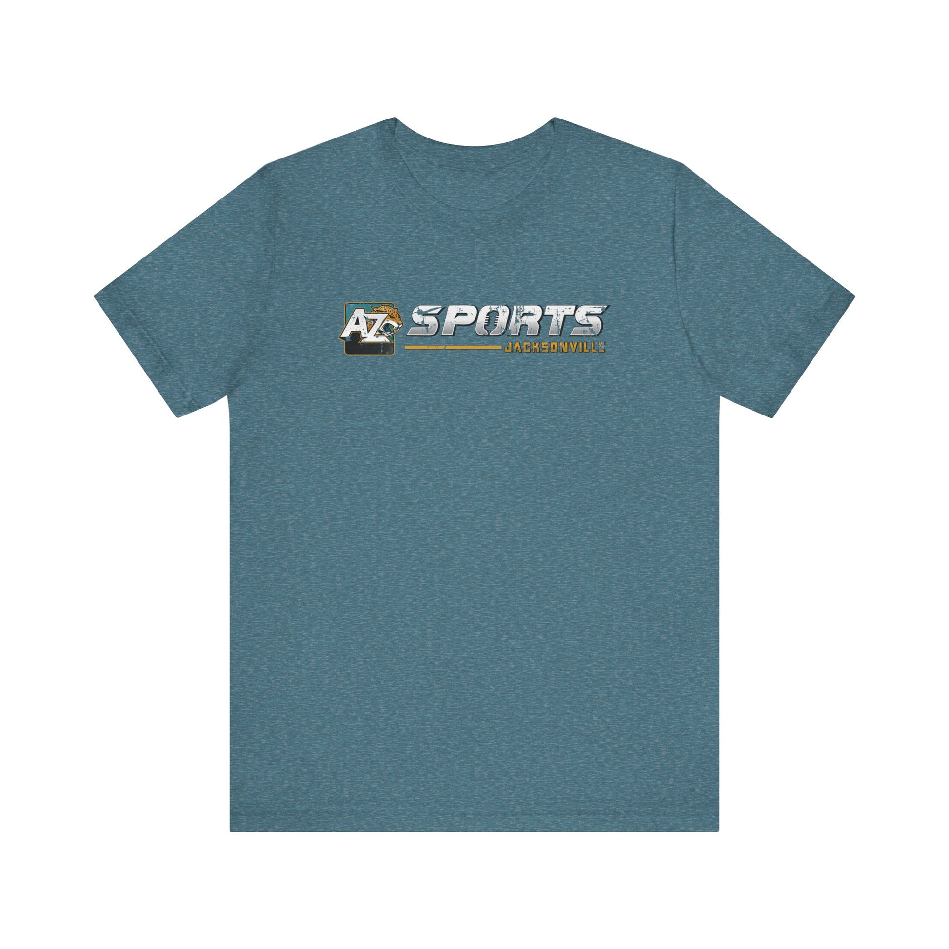 A to Z Sports Jaguars Distressed Horizontal T-Shirt
