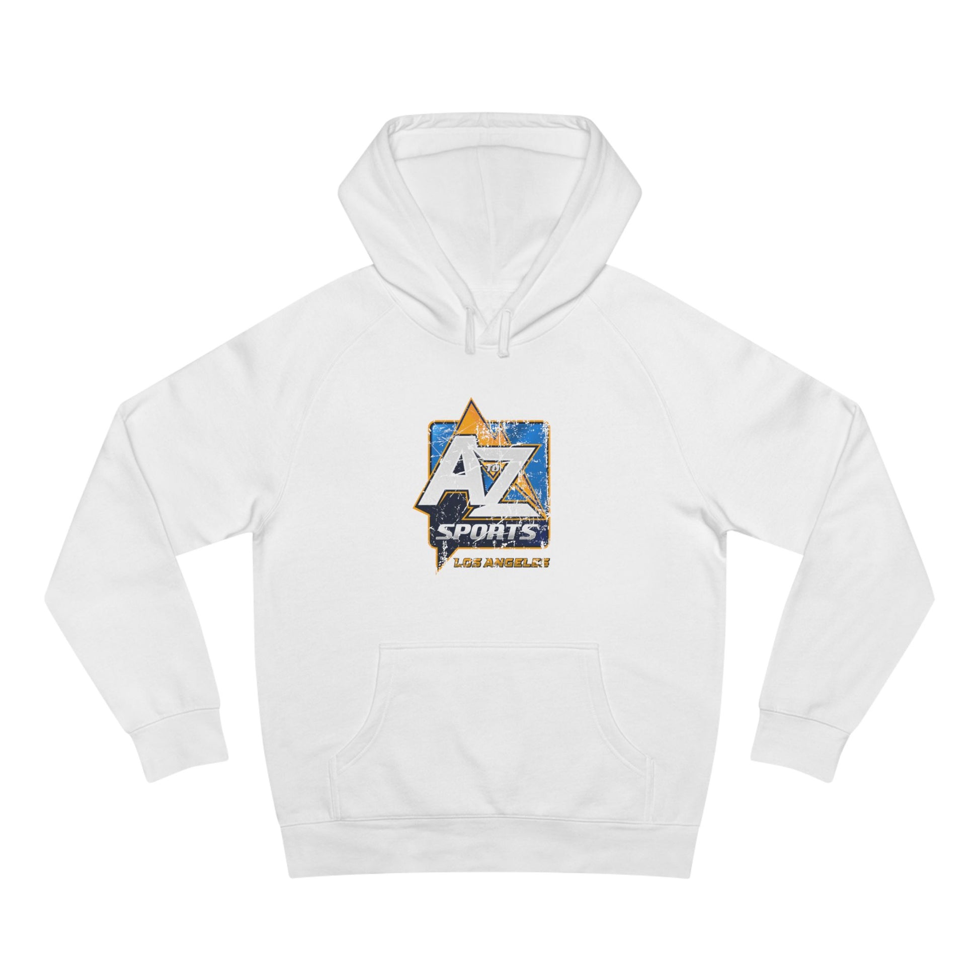 A to Z Sports Chargers Distressed Hoodie