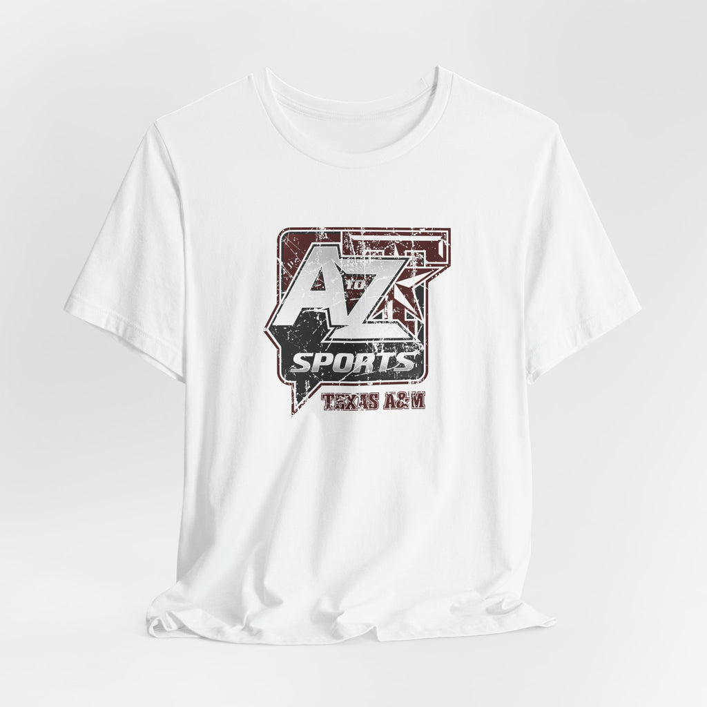 A to Z Sports Texas A&M Distressed T-Shirt