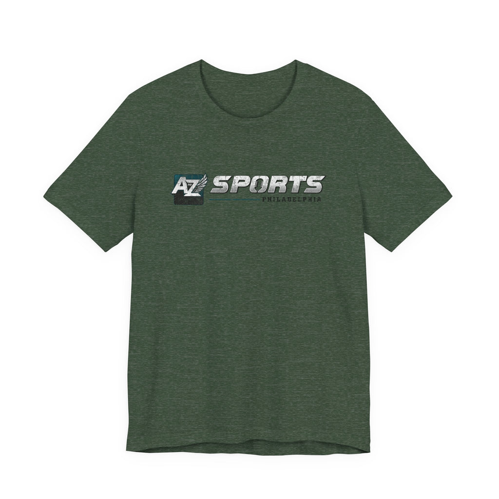 A to Z Sports Eagles Distressed Horizontal T-Shirt