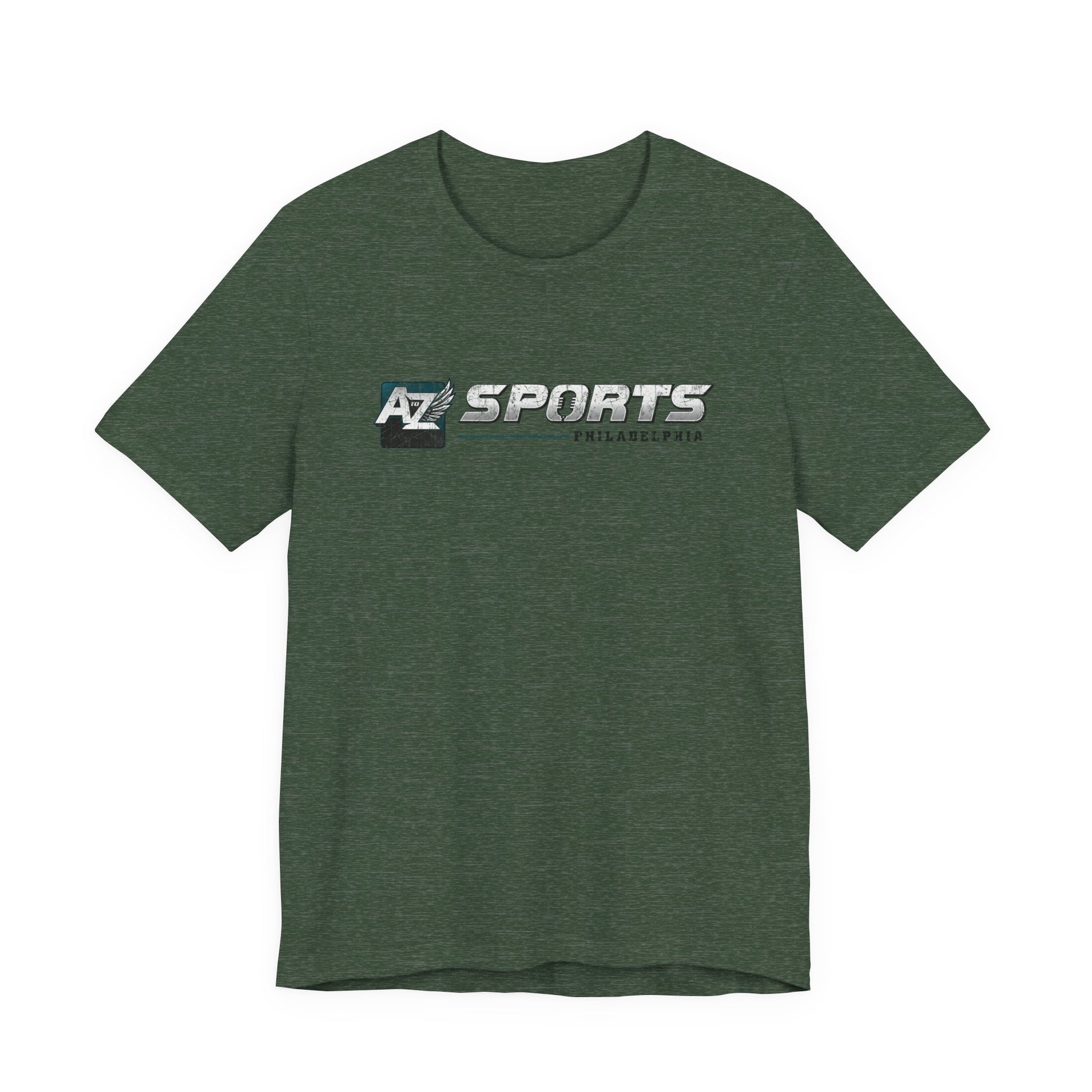 A to Z Sports Eagles Distressed Horizontal T-Shirt