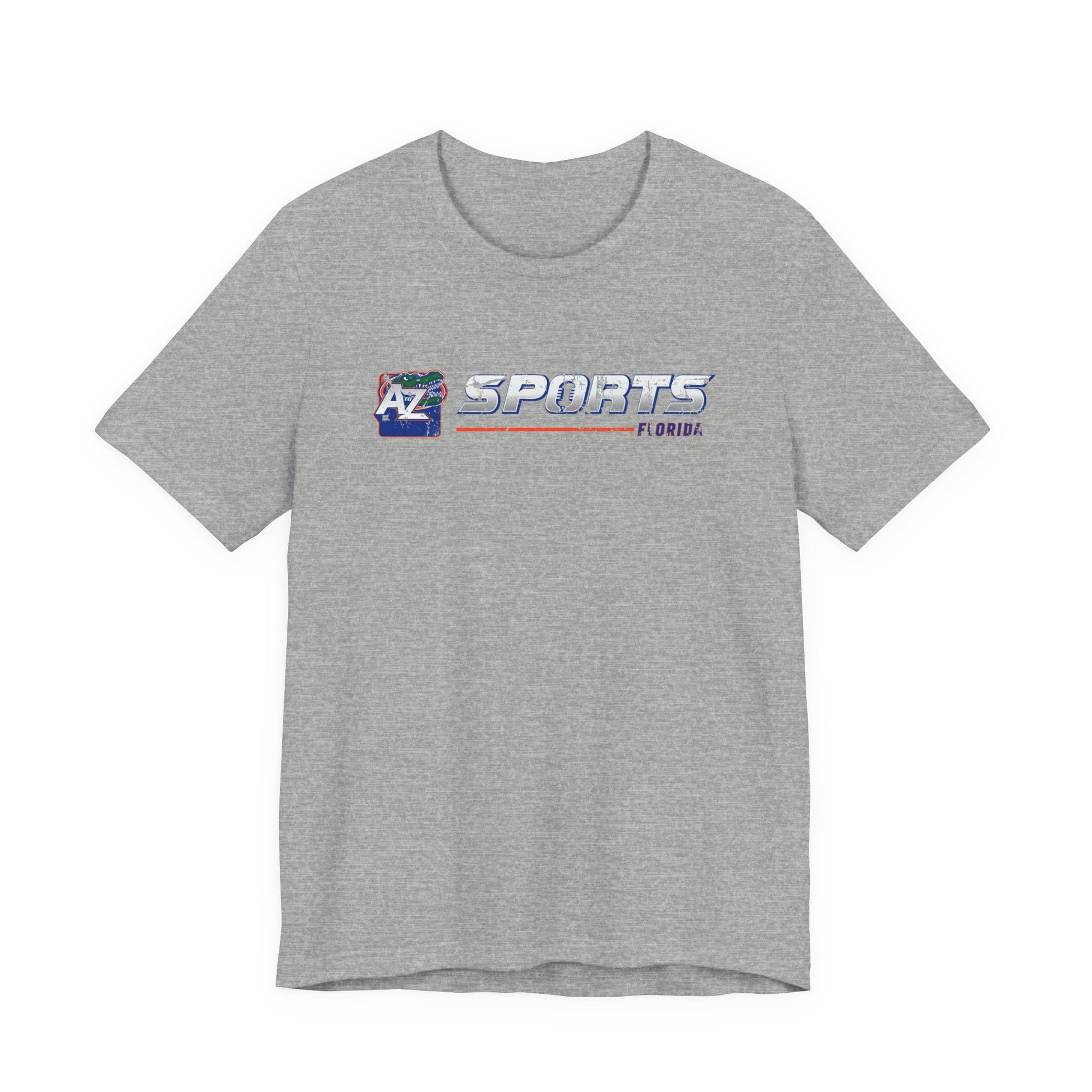 A to Z Sports Florida Distressed Horizontal T-Shirt