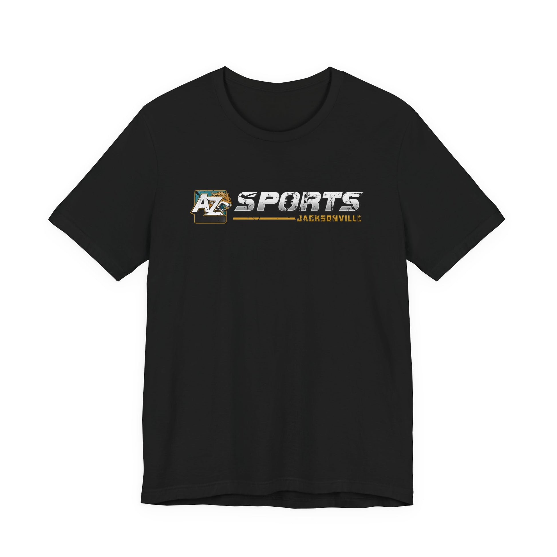 A to Z Sports Jaguars Distressed Horizontal T-Shirt