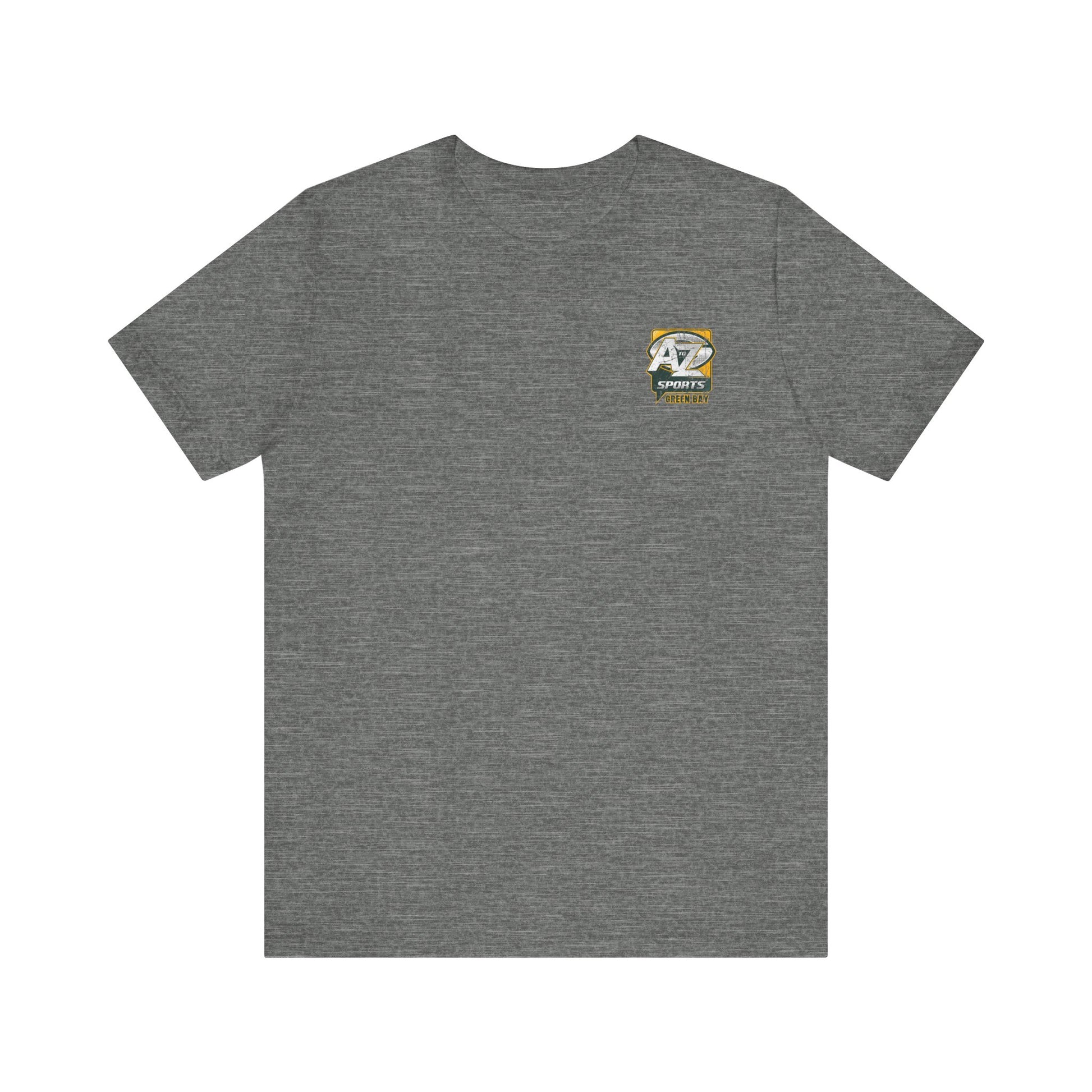 A to Z Sports Packers Distressed Pocket T-Shirt