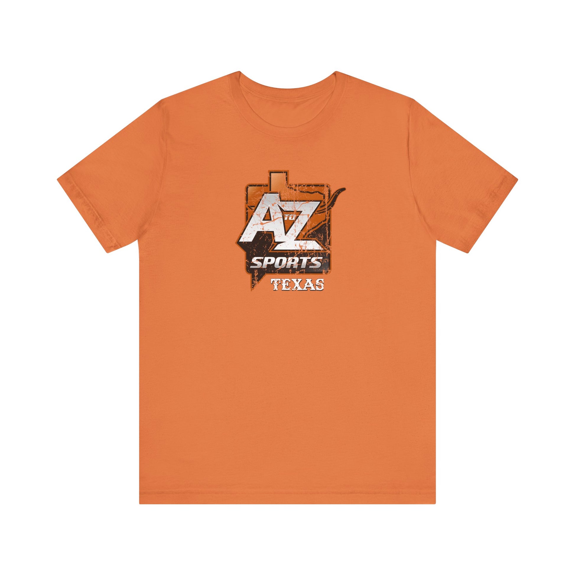 A to Z Sports Texas Distressed T-Shirt