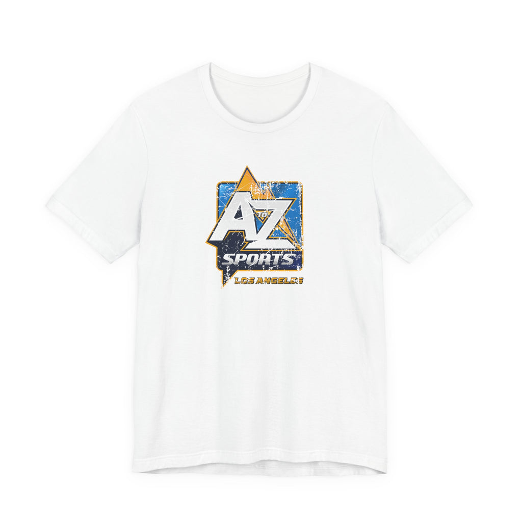 A to Z Sports Chargers Distressed T-Shirt