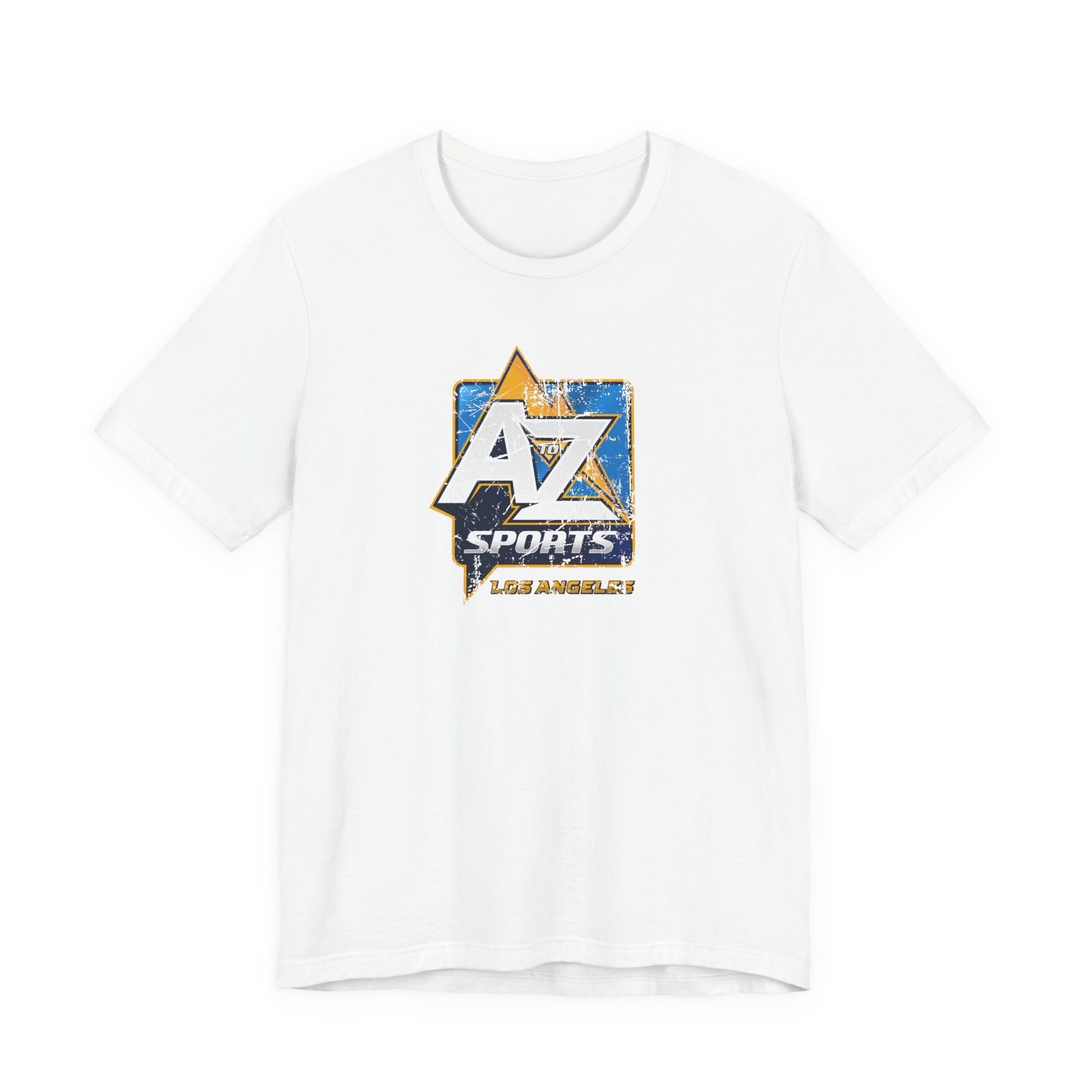 A to Z Sports Chargers Distressed T-Shirt