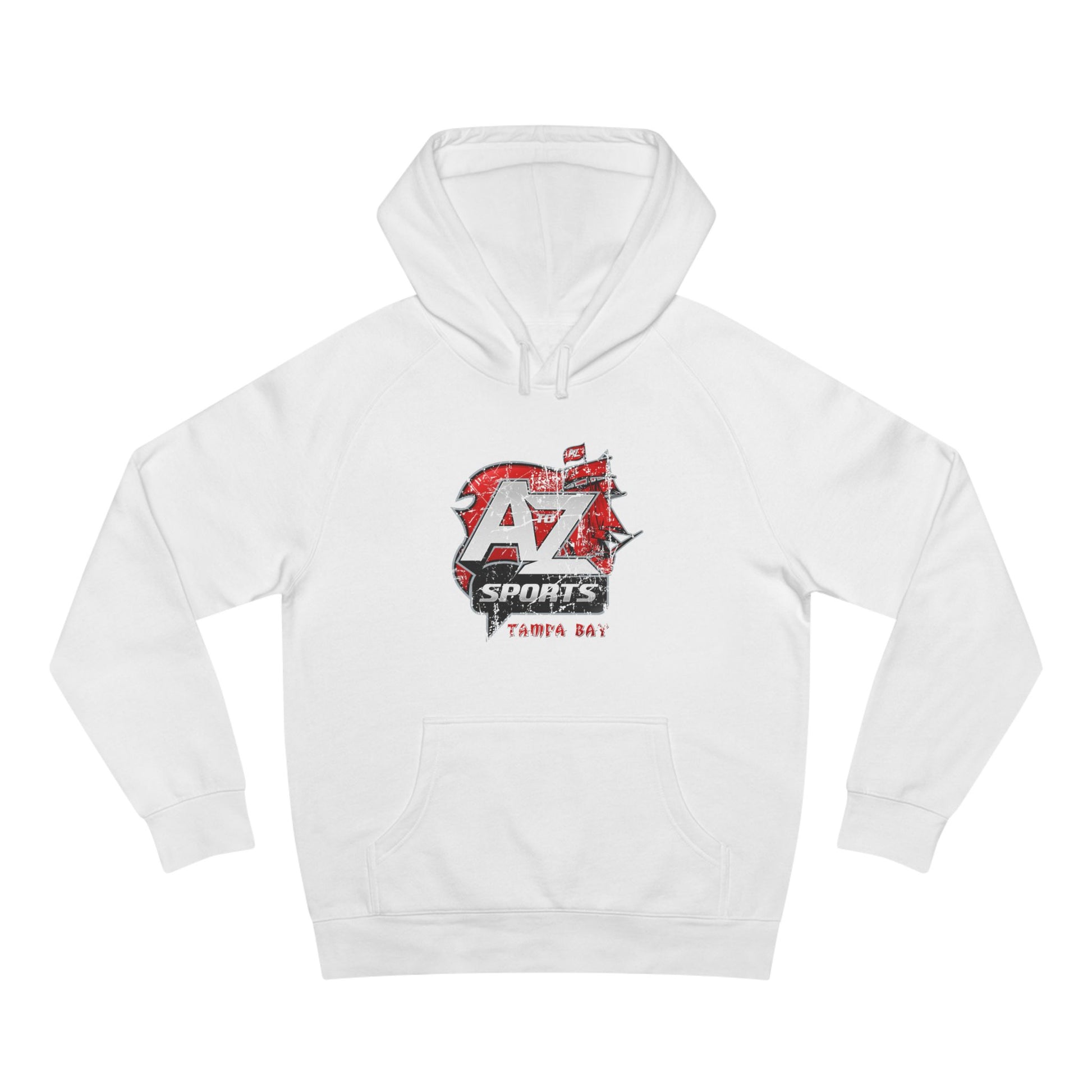 A to Z Sports Buccaneers Distressed Hoodie
