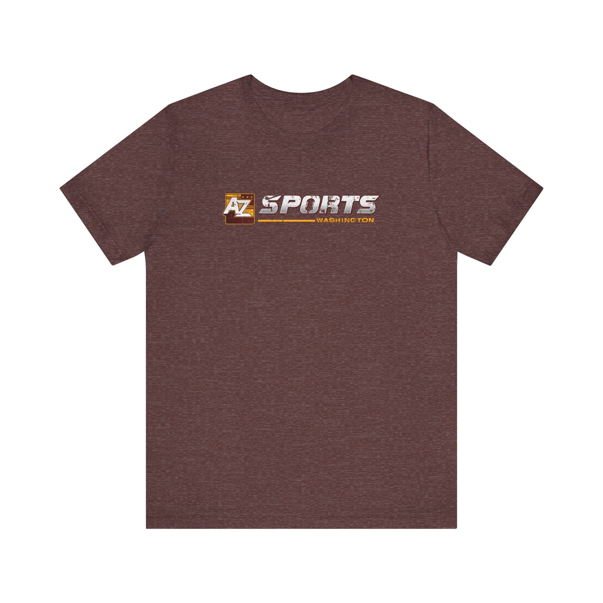 A to Z Sports Commanders Horizontal Distressed T-Shirt