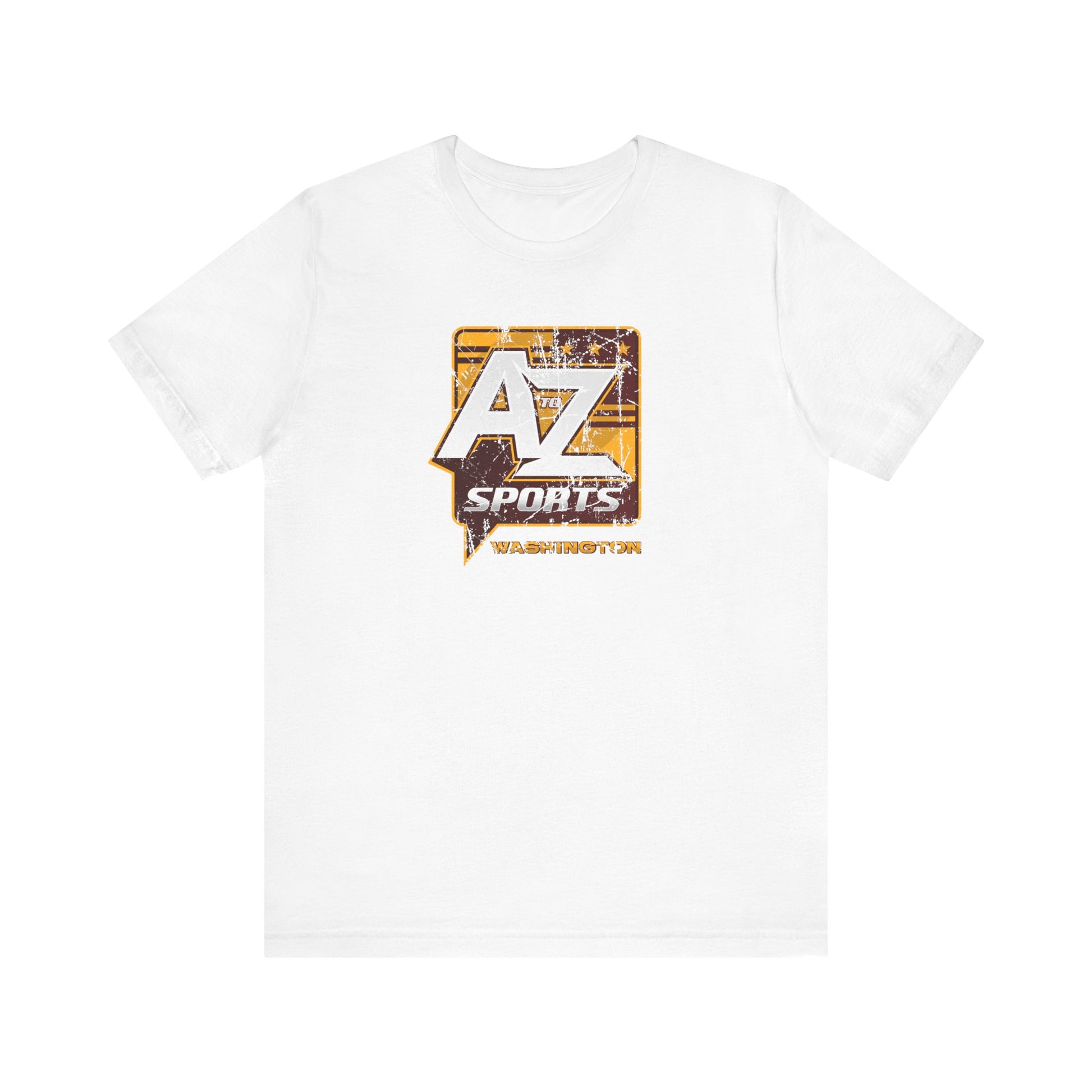 A to Z Sports Commanders Distressed Logo T-Shirt