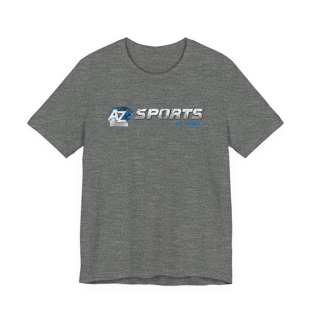 A to Z Sports Lions Distressed Horizontal T-Shirt