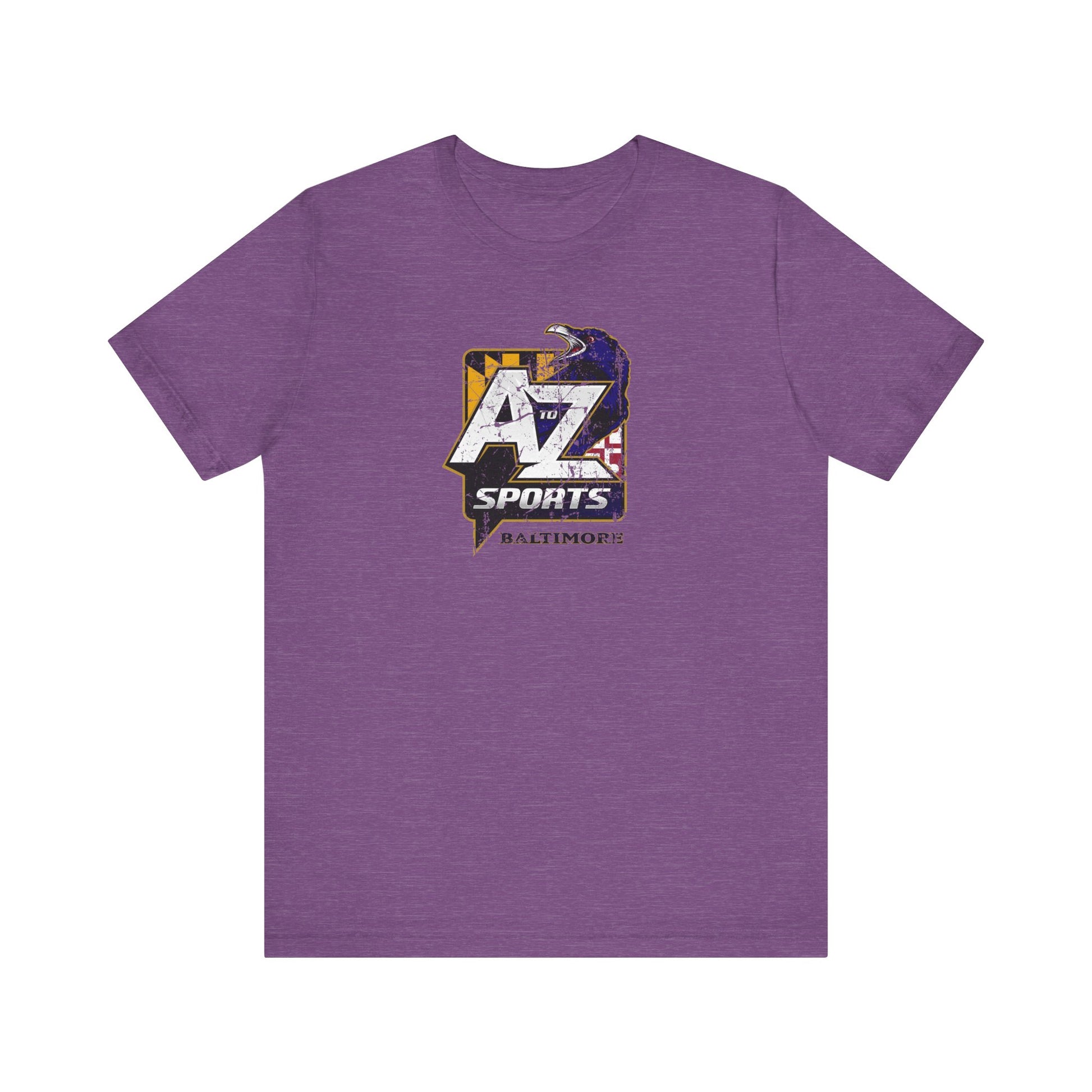 A to Z Sports Ravens Distressed T-Shirt