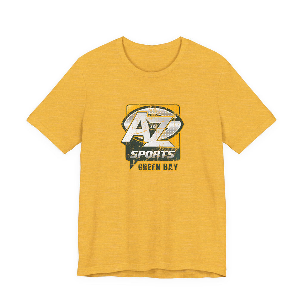 A to Z Sports Packers Distressed T-Shirt