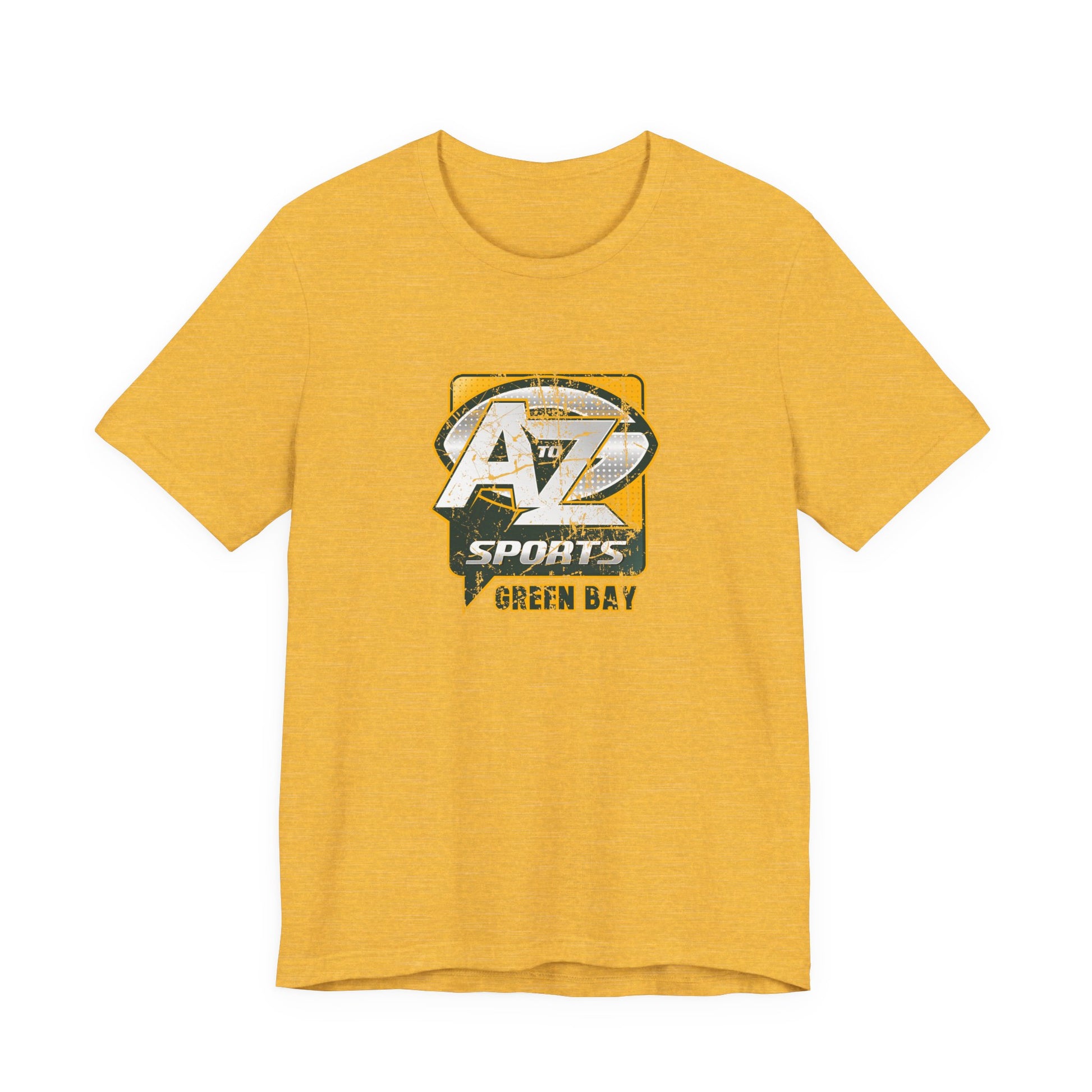 A to Z Sports Packers Distressed T-Shirt