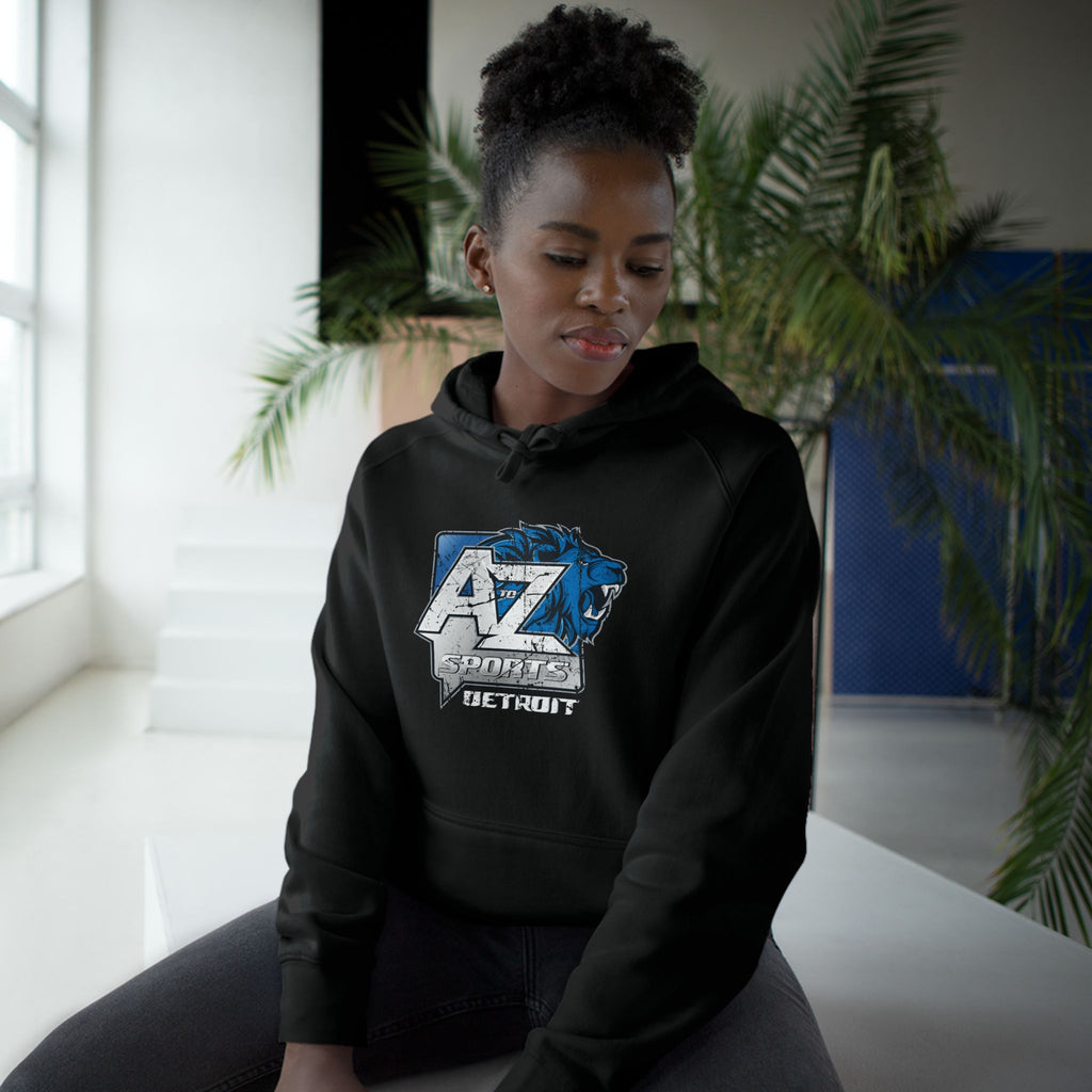 A to Z Sports Lions Distressed Hoodie