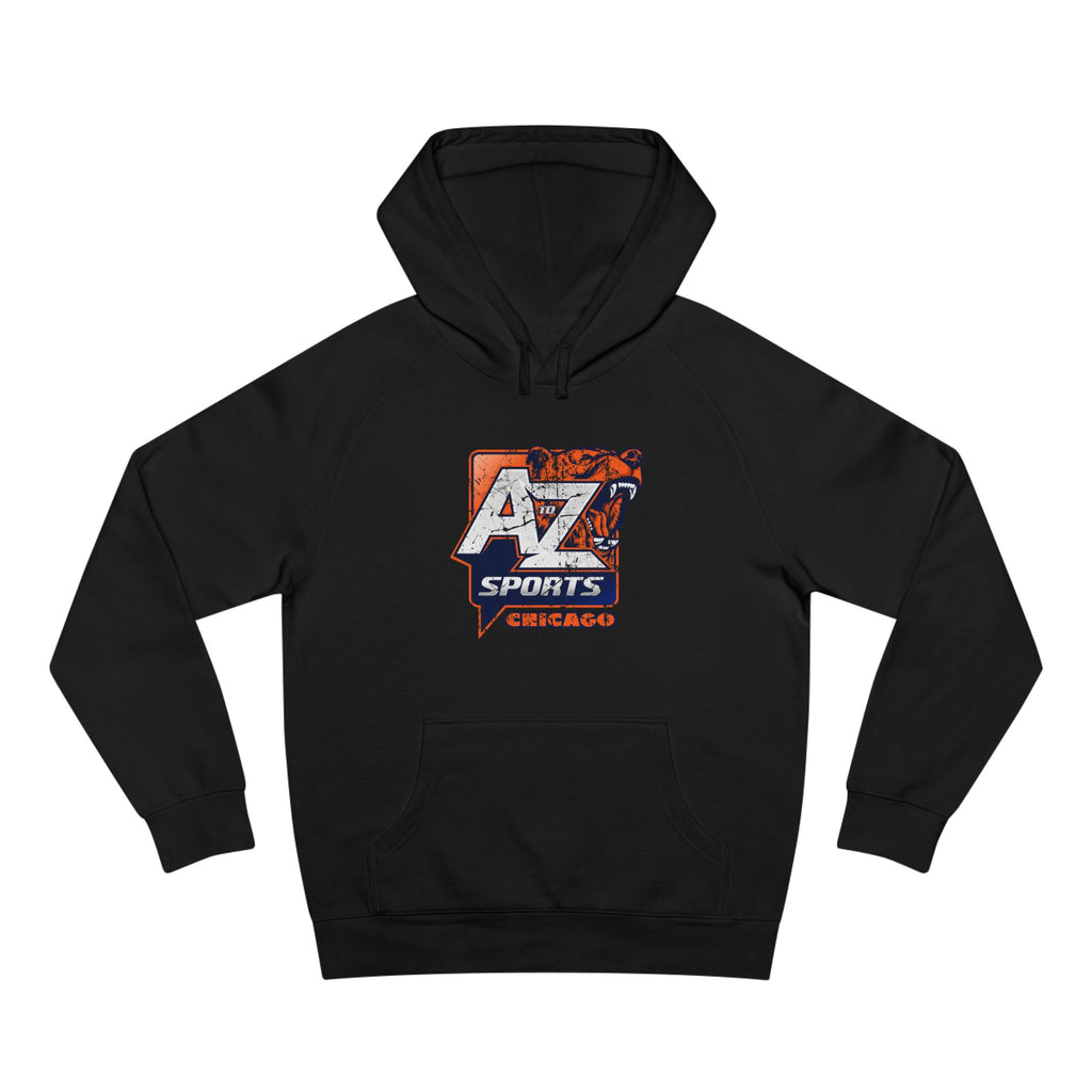 A to Z Sports Bears Distressed Hoodie