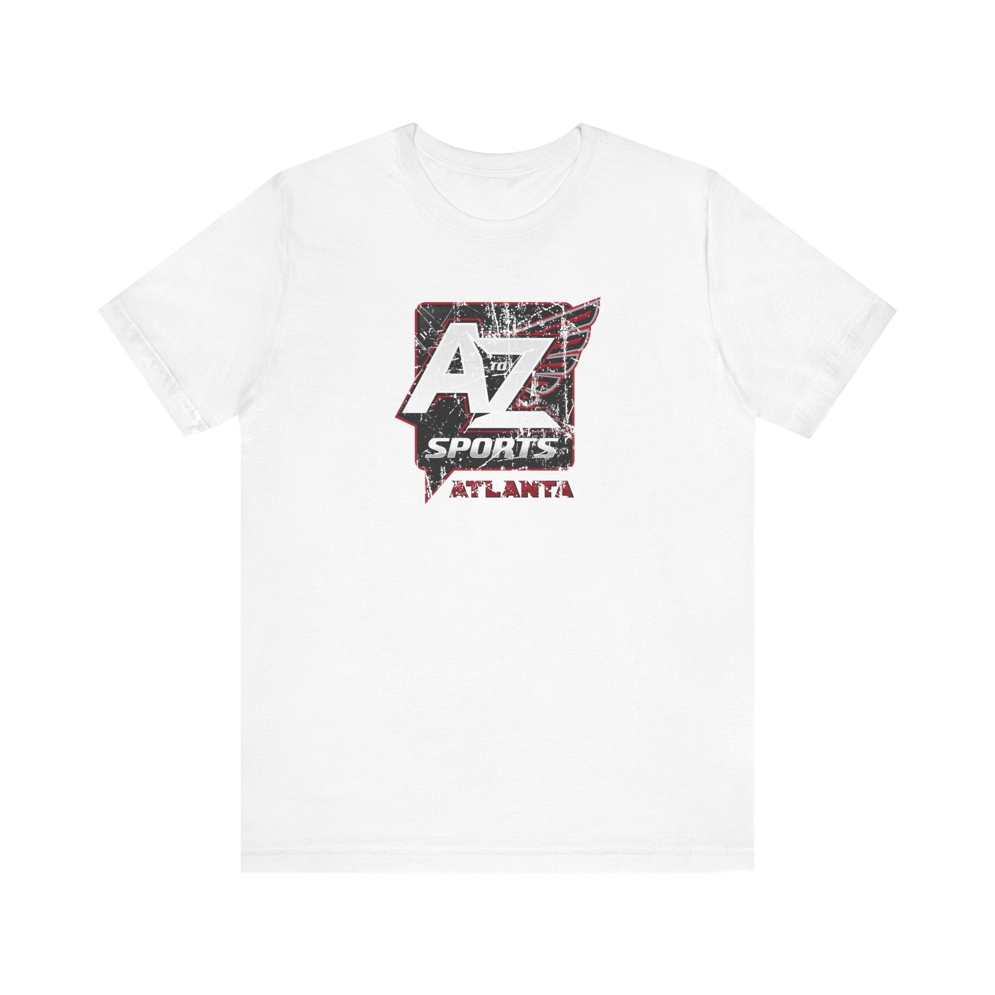 A to Z Sports Falcons Distressed Pocket T-Shirt