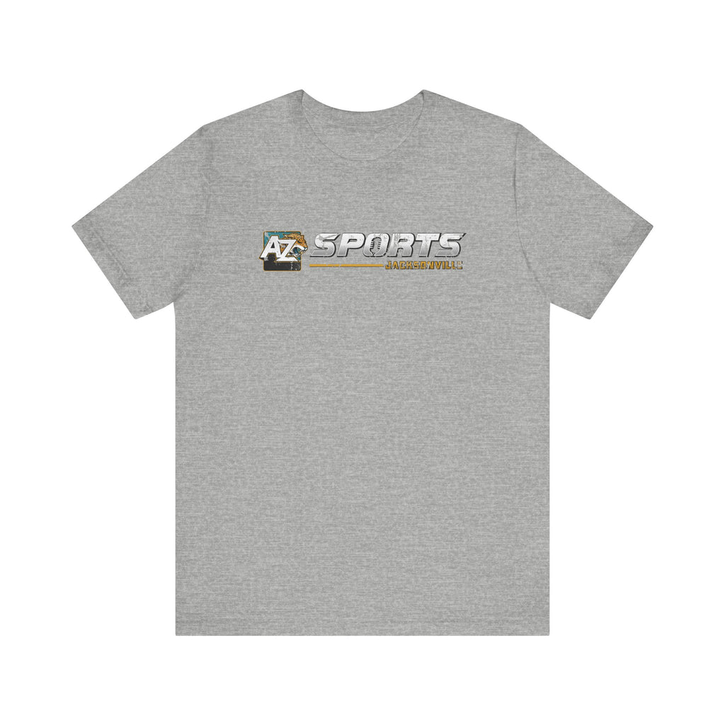 A to Z Sports Jaguars Distressed Horizontal T-Shirt