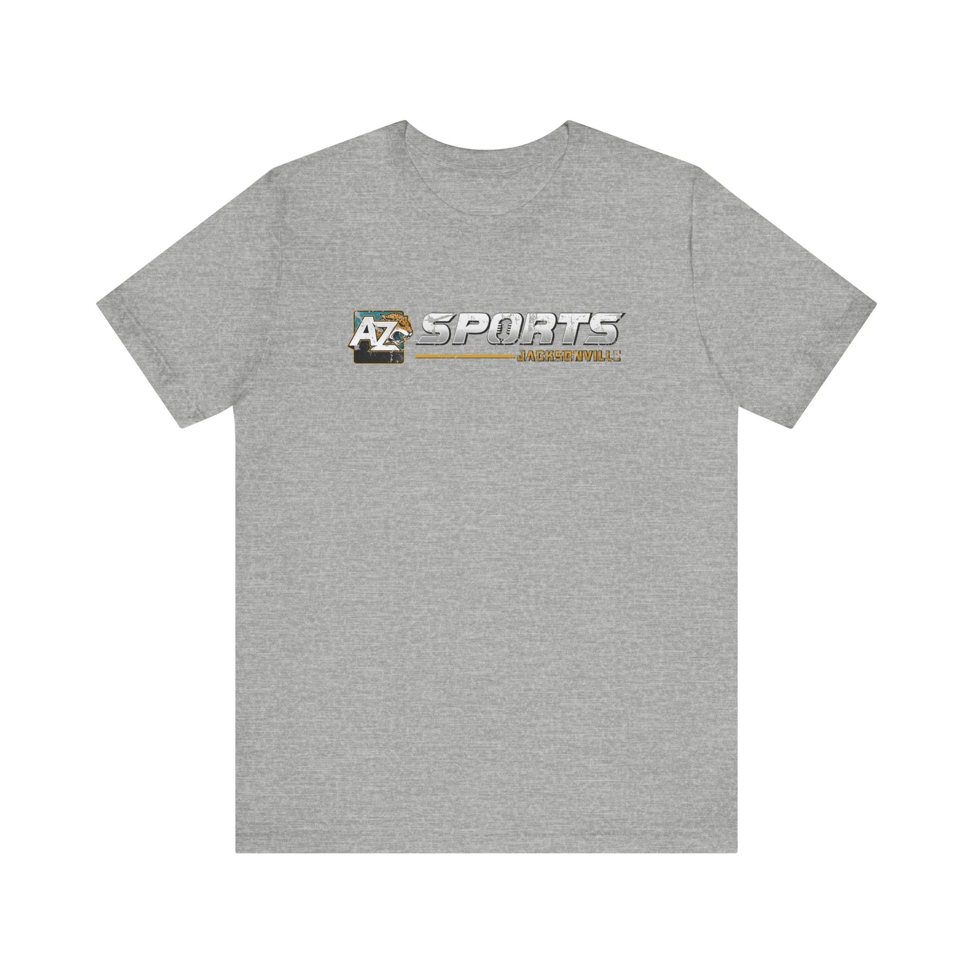 A to Z Sports Jaguars Distressed Horizontal T-Shirt