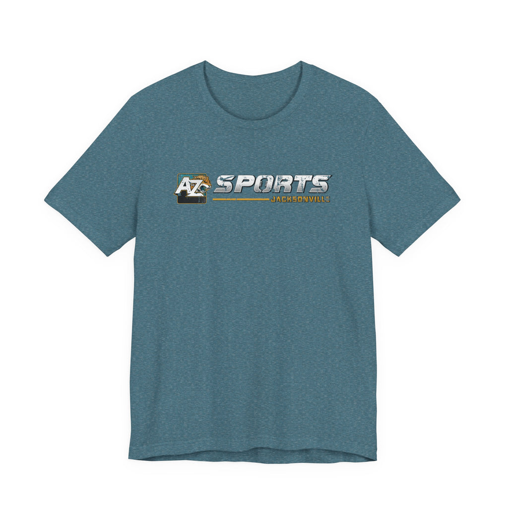 A to Z Sports Jaguars Distressed Horizontal T-Shirt