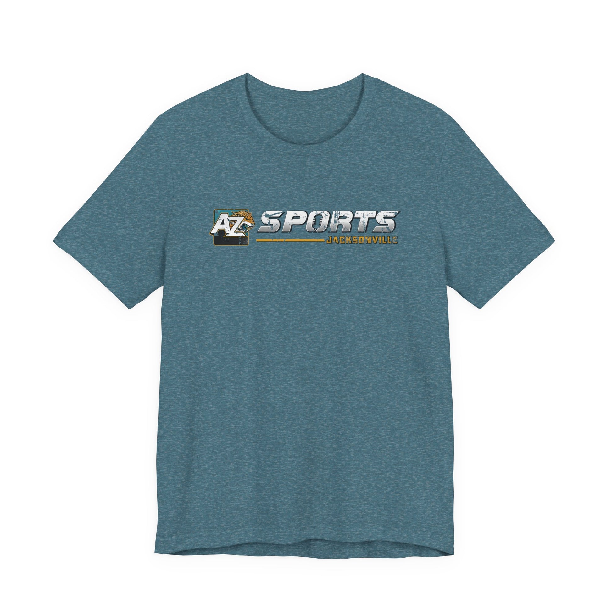 A to Z Sports Jaguars Distressed Horizontal T-Shirt