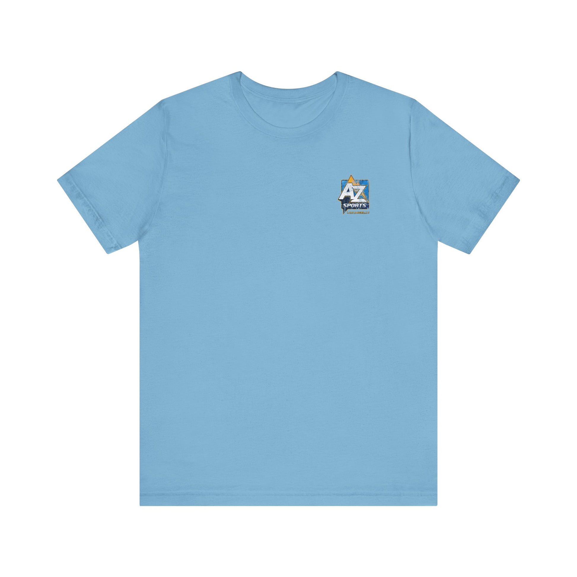 A to Z Sports Chargers Distressed Pocket T-Shirt