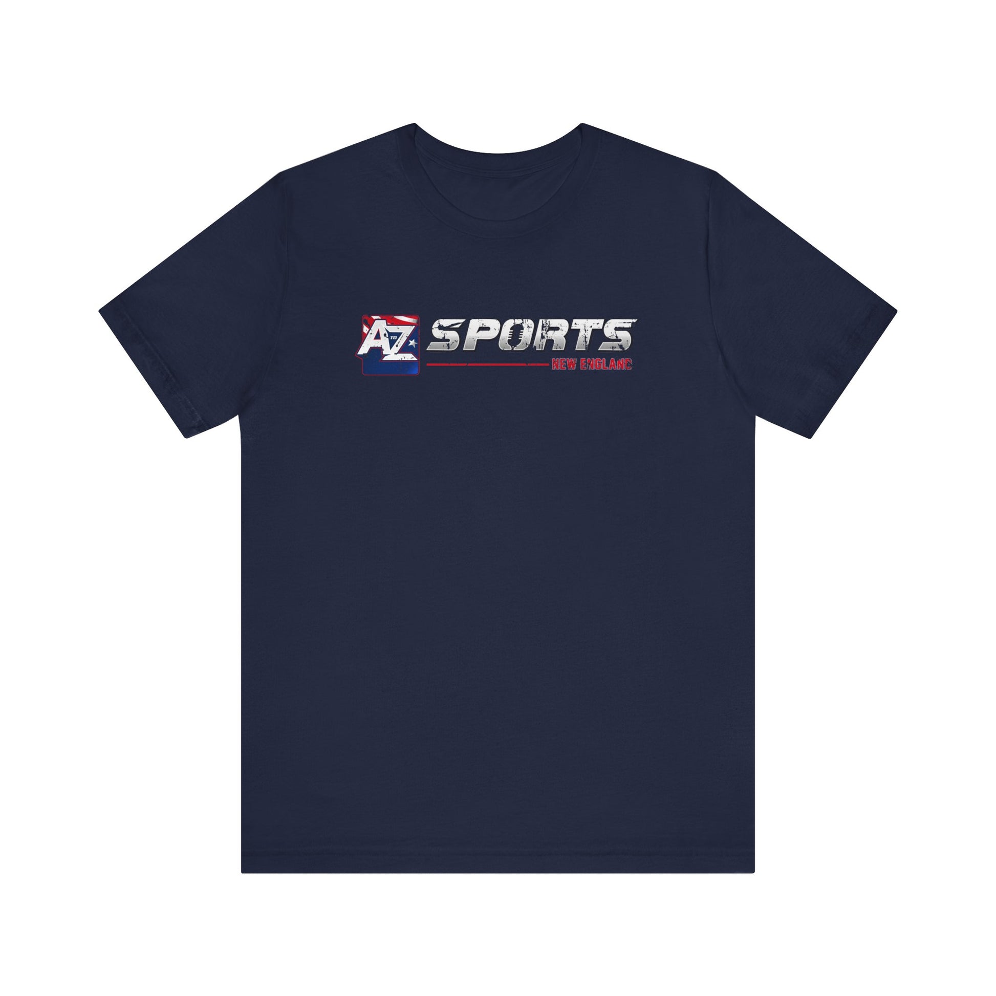 A to Z Sports Patriots Distressed Horizontal T-Shirt