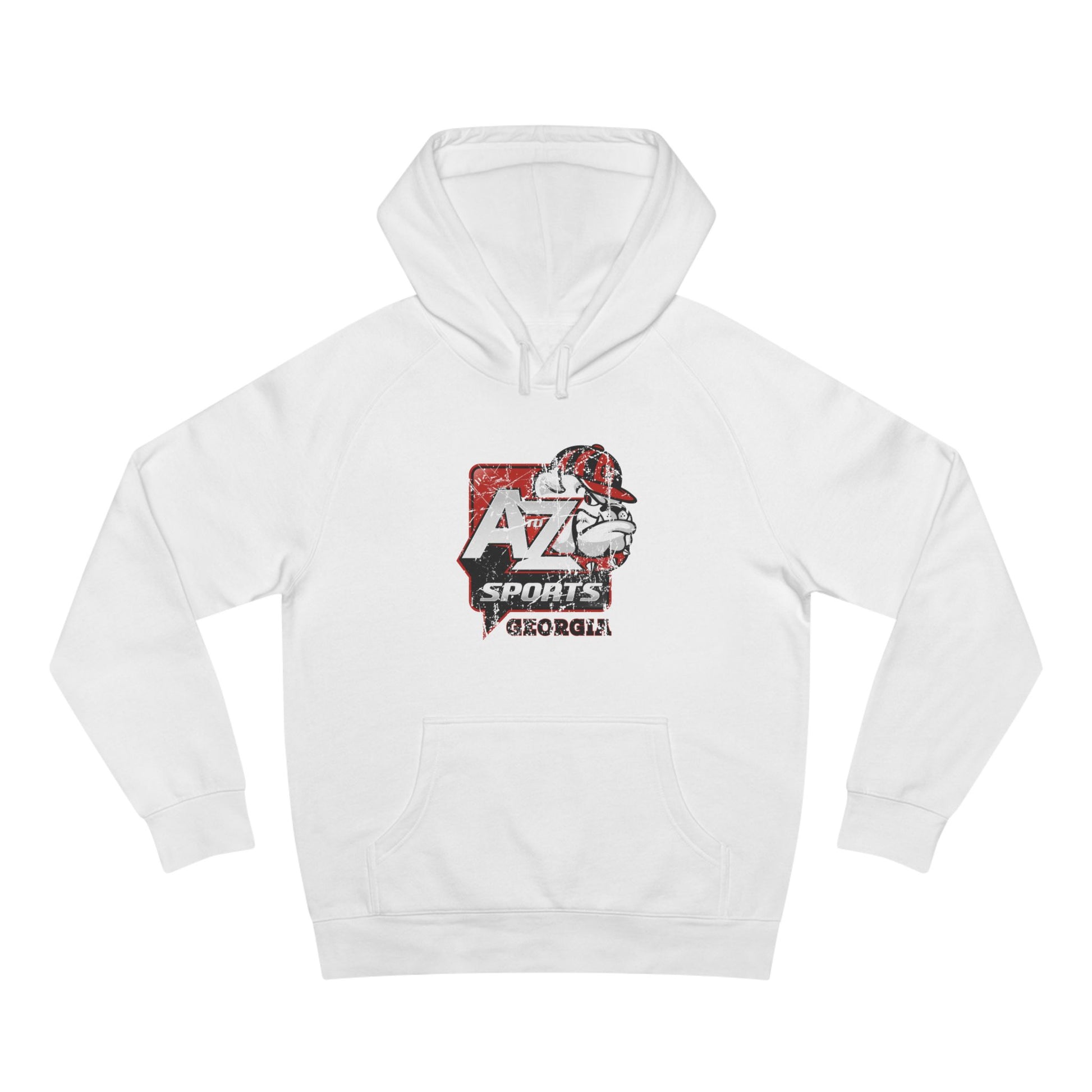 A to Z Sports Georgia Distressed Hoodie