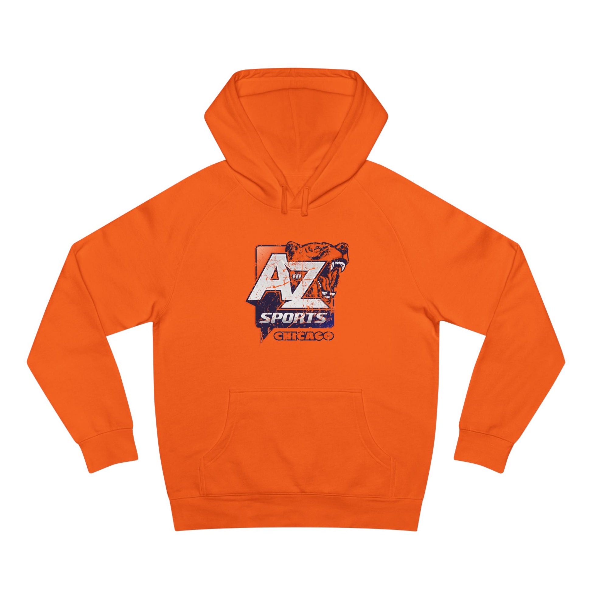 A to Z Sports Bears Distressed Hoodie