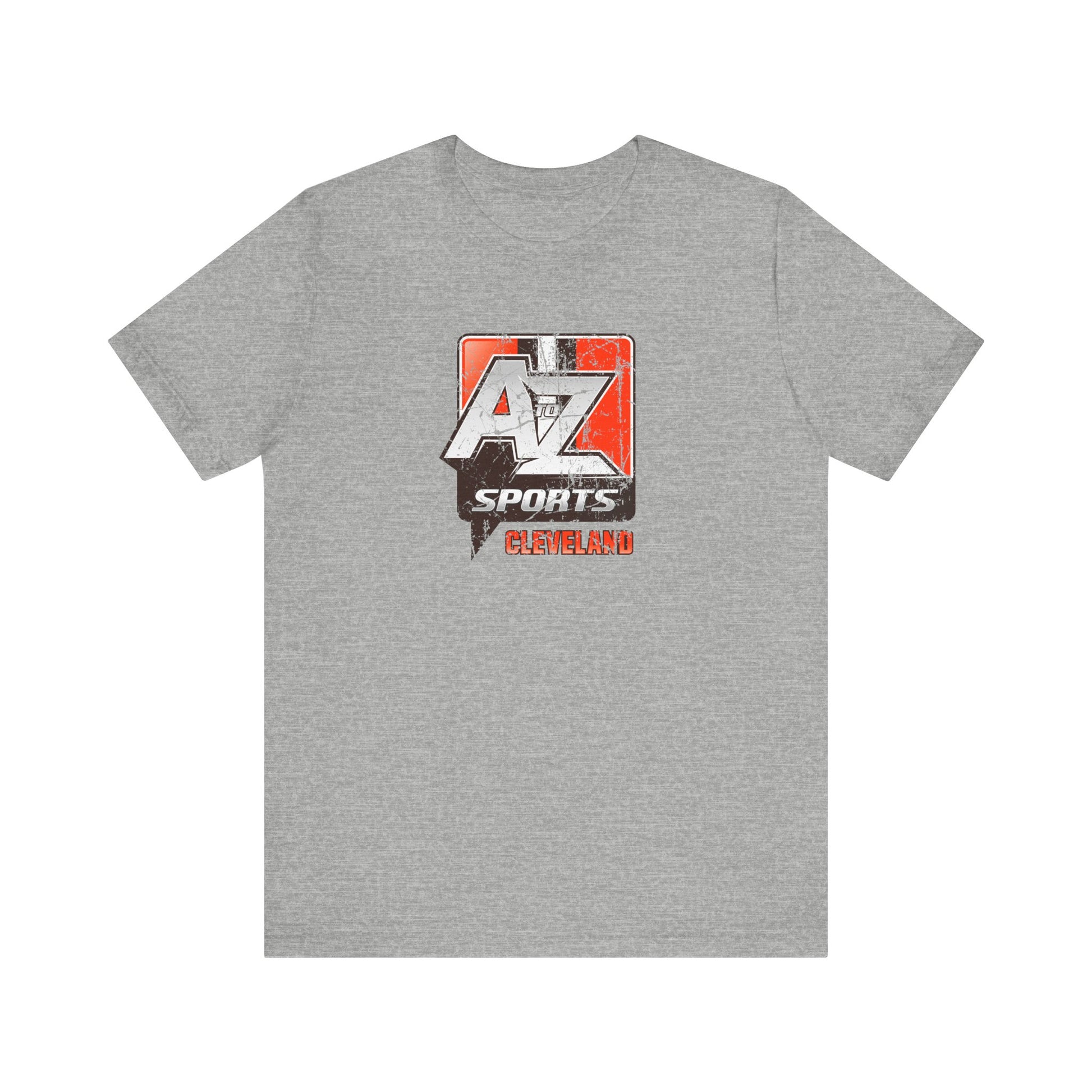 A to Z Sports Browns Distressed T-Shirt