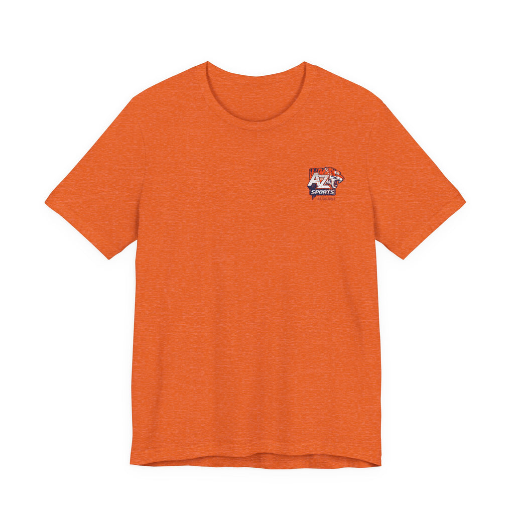 A to Z Sports Auburn Distressed Pocket T-Shirt