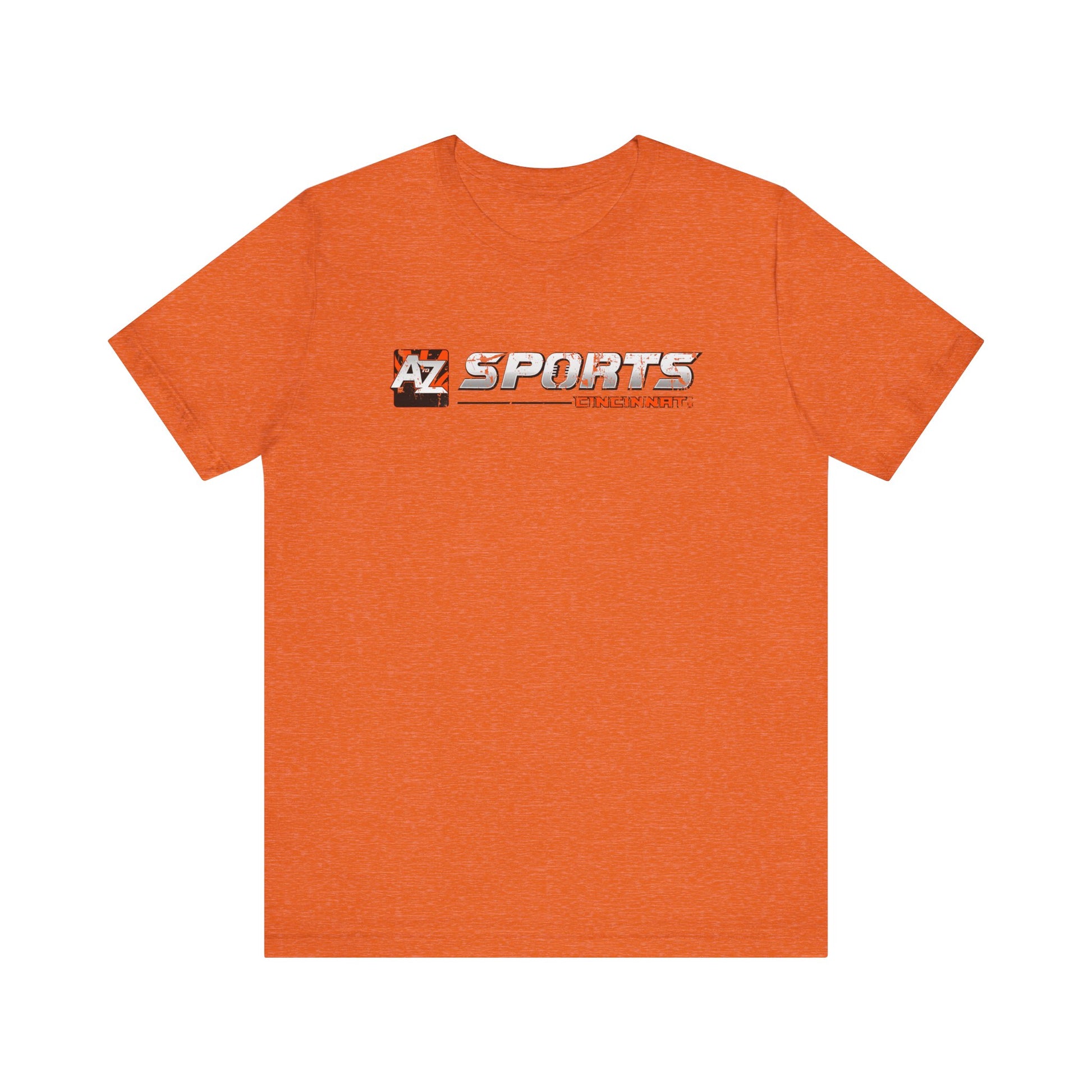 A to Z Sports Bengals Horizontal Distressed T-Shirt