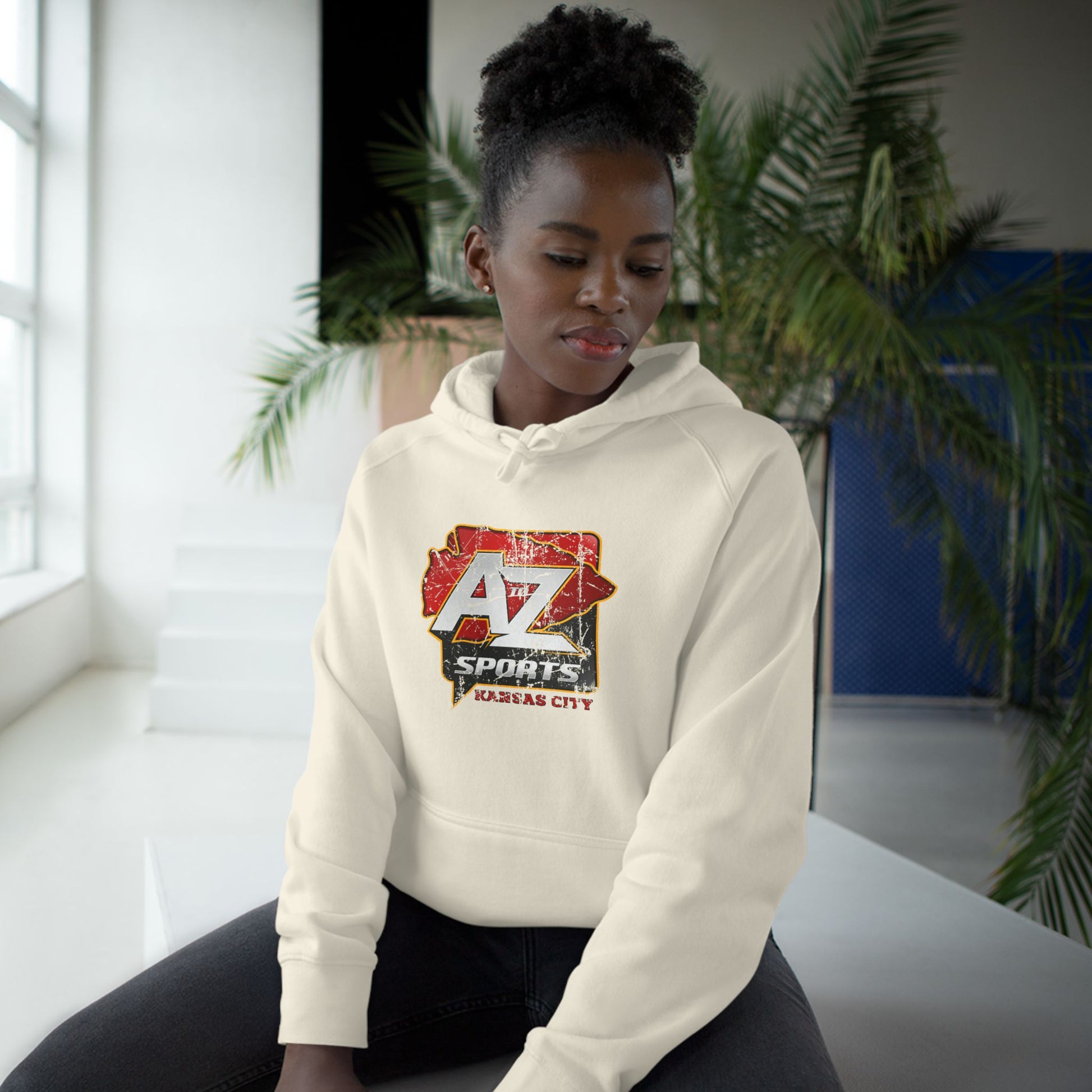 A to Z Sports Chiefs Distressed Hoodie