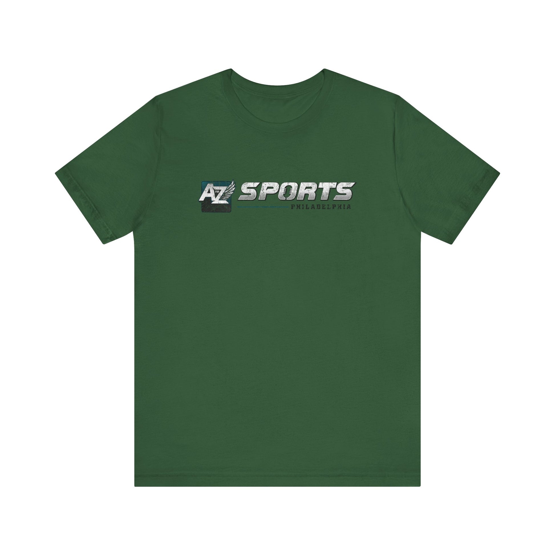A to Z Sports Eagles Distressed Horizontal T-Shirt