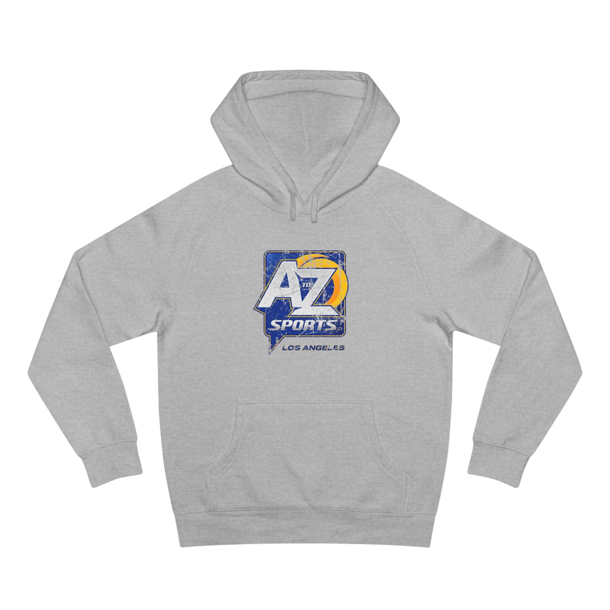 A to Z Sports Rams Distressed Hoodie