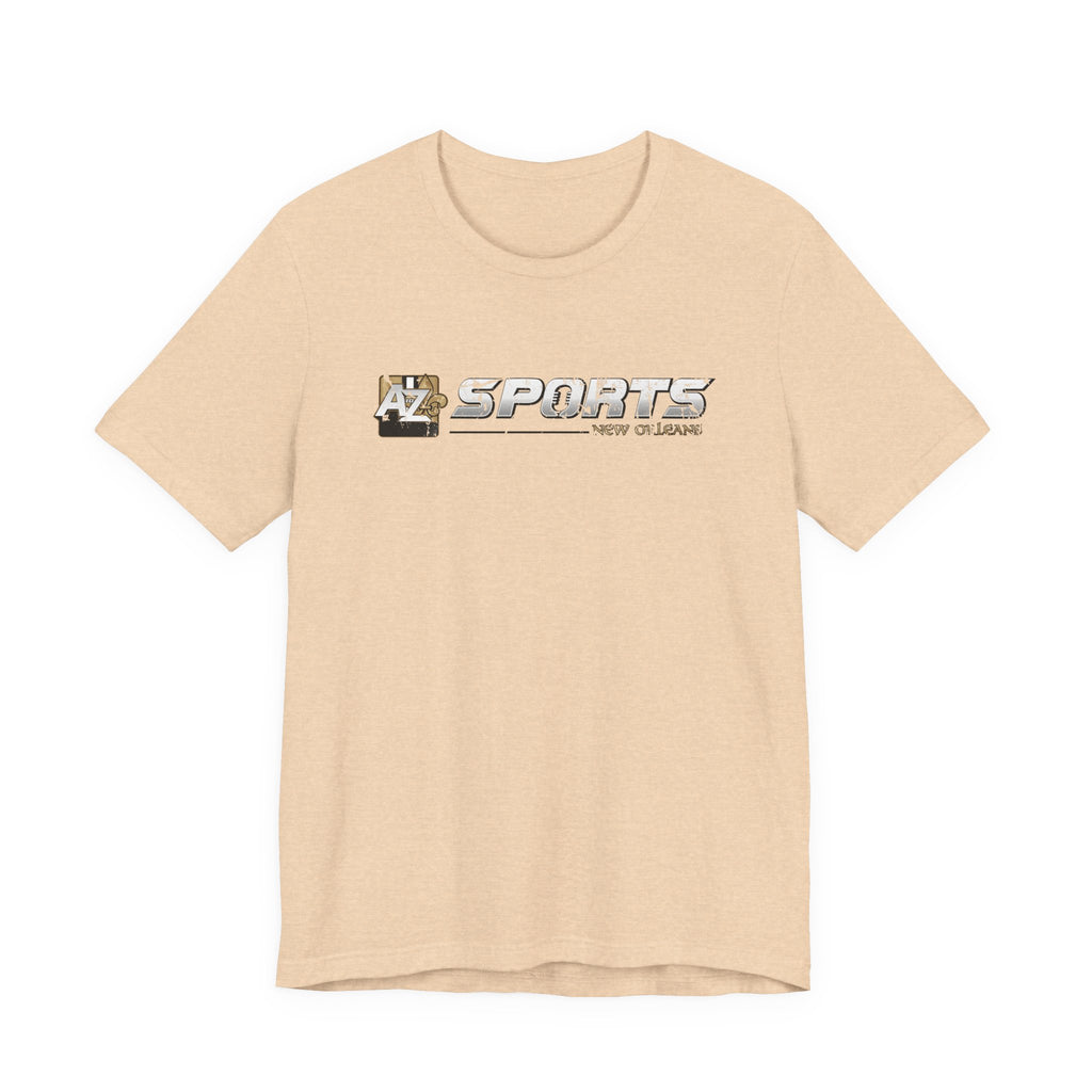 A to Z Sports Saints Distressed Horizontal T-Shirt