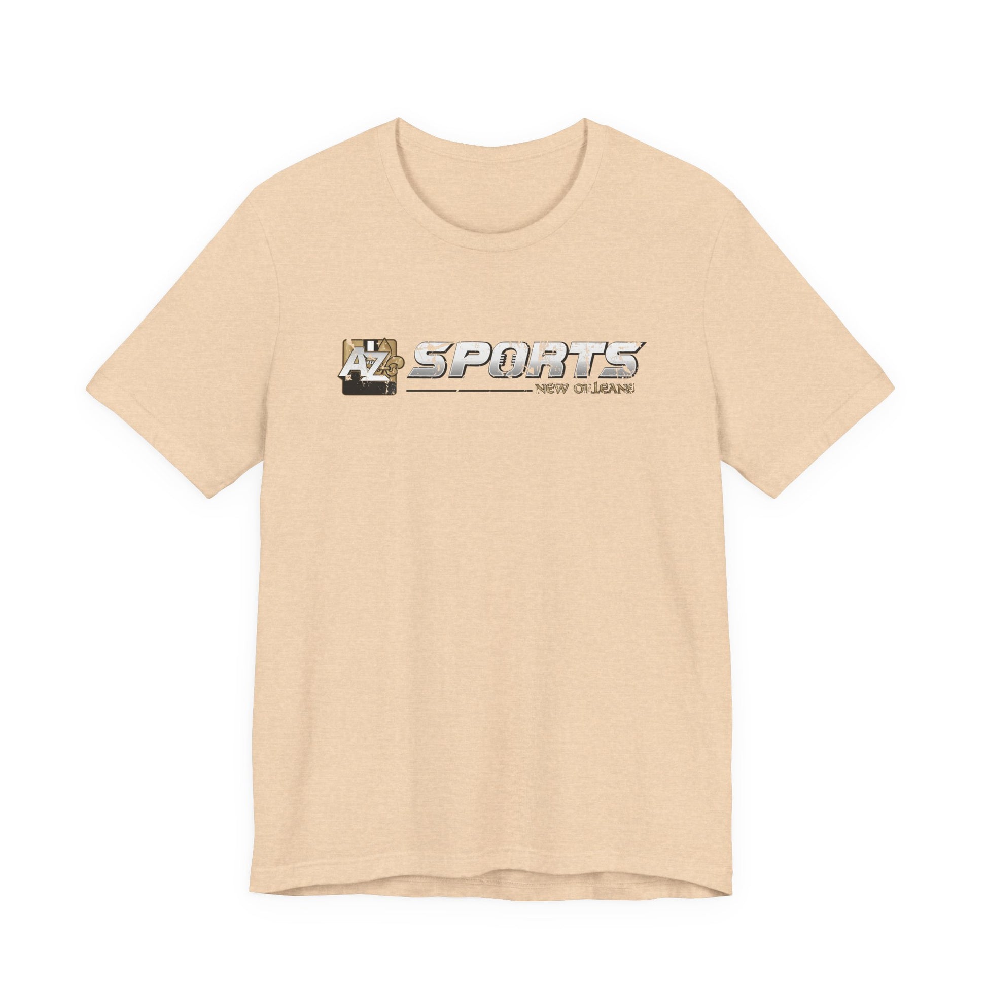 A to Z Sports Saints Distressed Horizontal T-Shirt