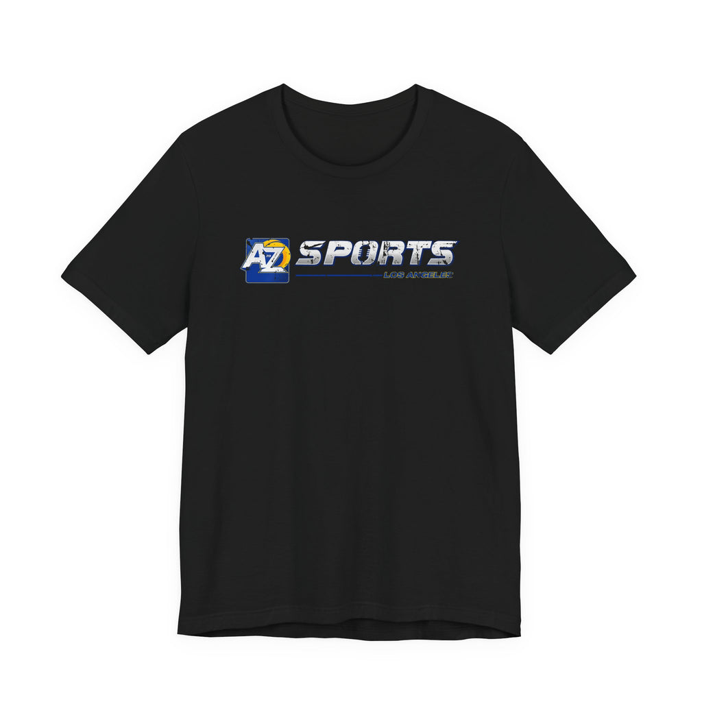 A to Z Sports Rams Distressed Horizontal T-Shirt